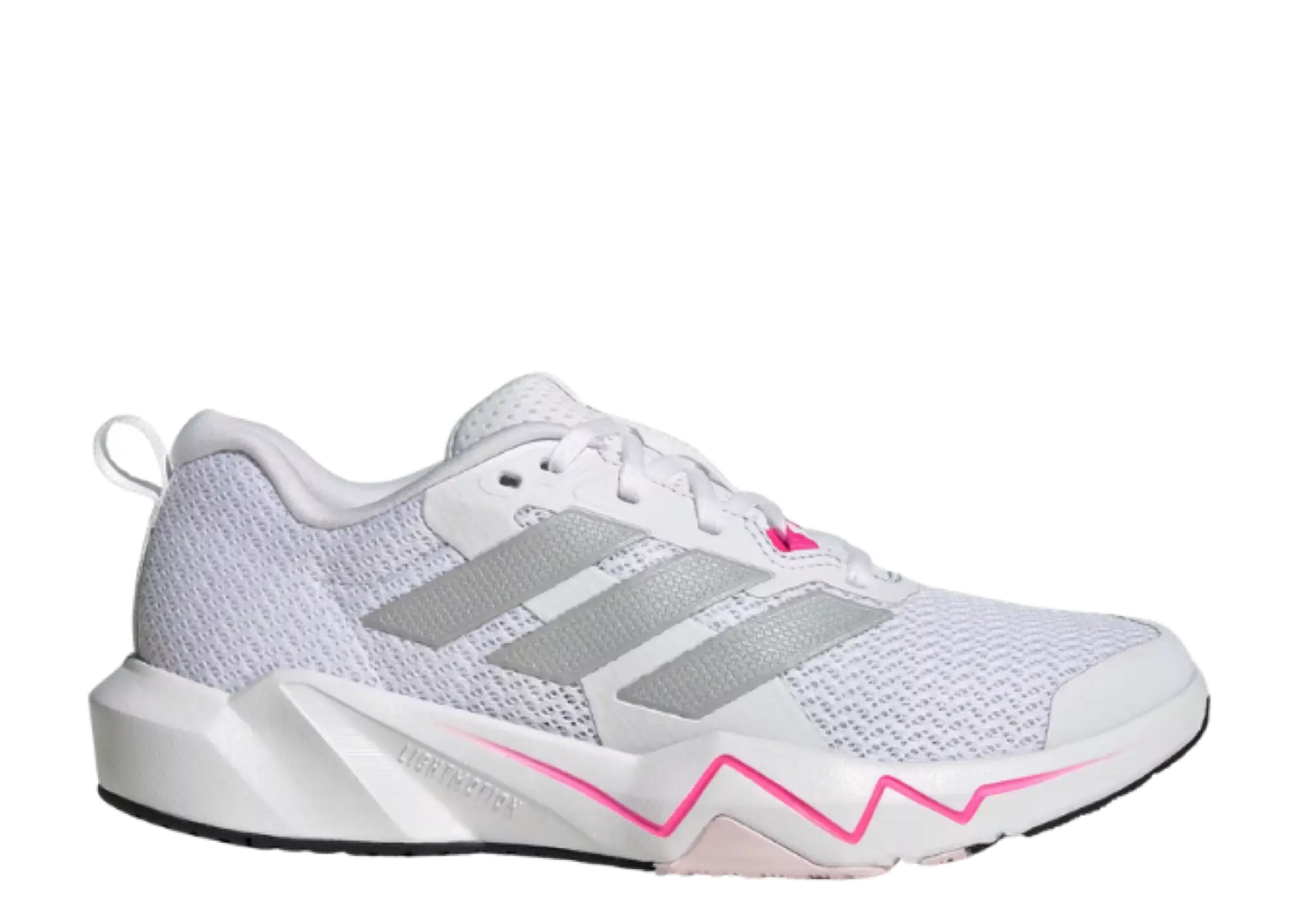 Adidas Rapidmove Go Cloud White Silver Metallic Lucid Pink (Women's)