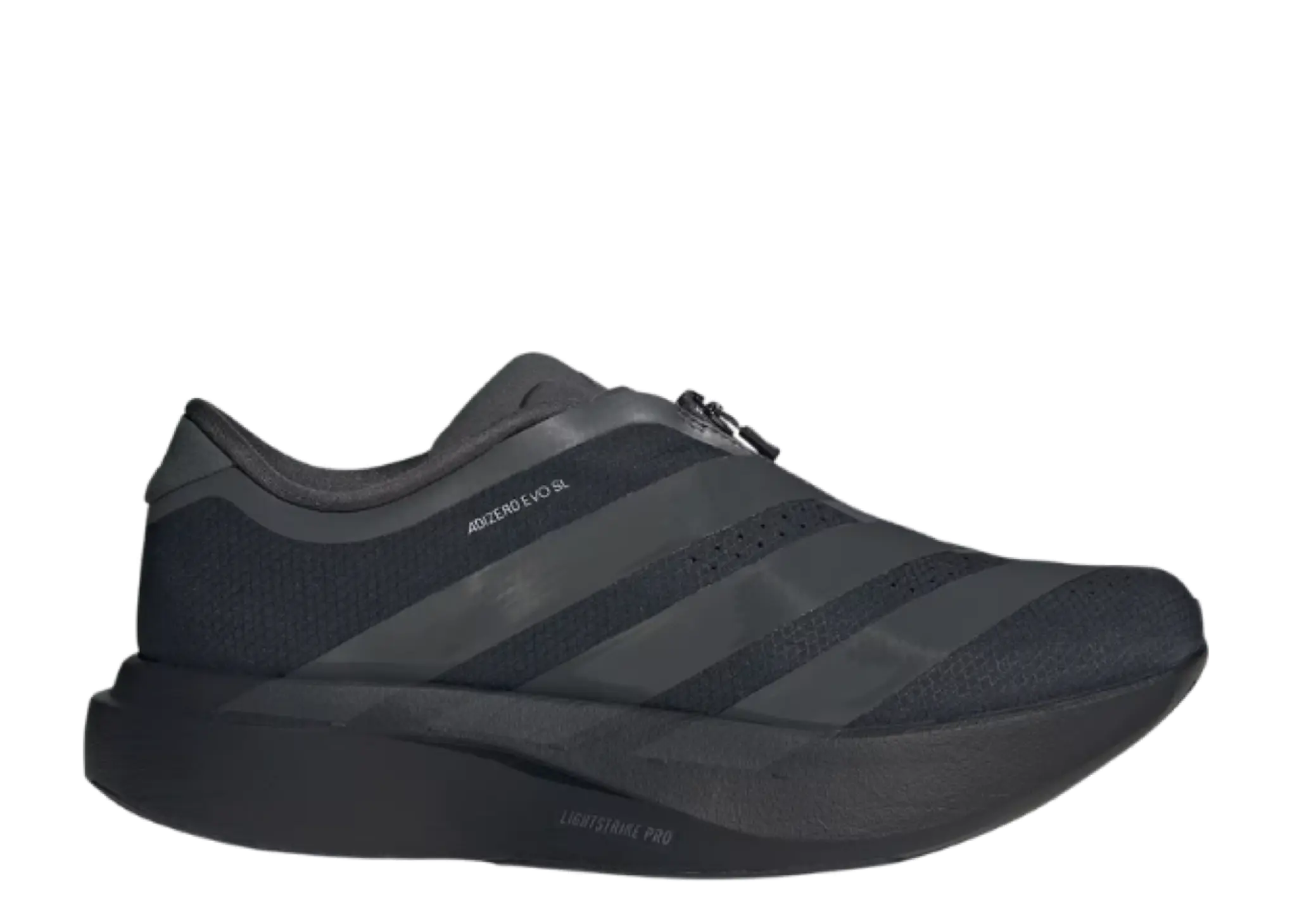 Adidas Adizero Evo SL Zip Core Black Grey Six Silver Metallic (Women's)