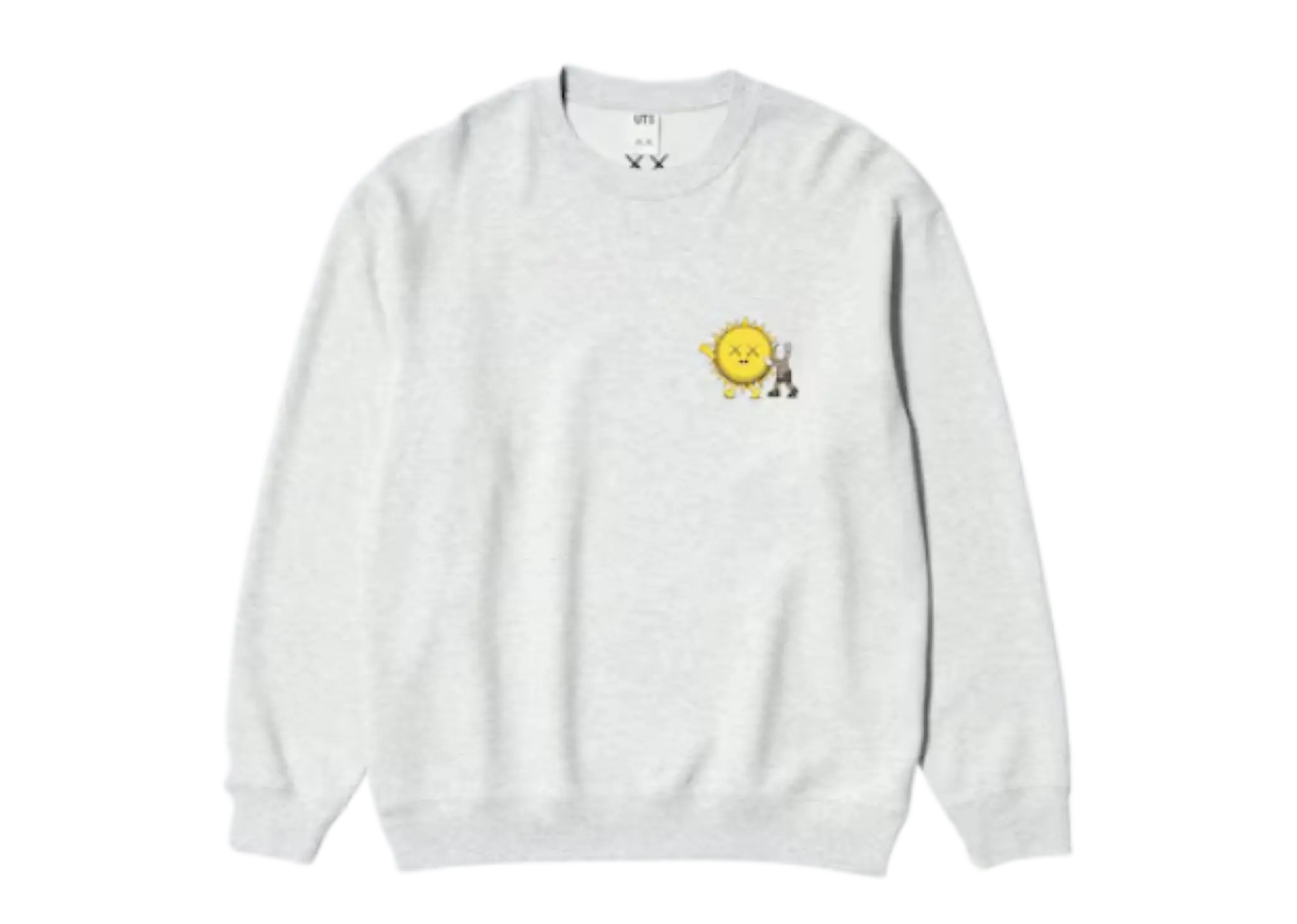 KAWS x Uniqlo Universe 2026 Sweater Ligh Gray Sun
