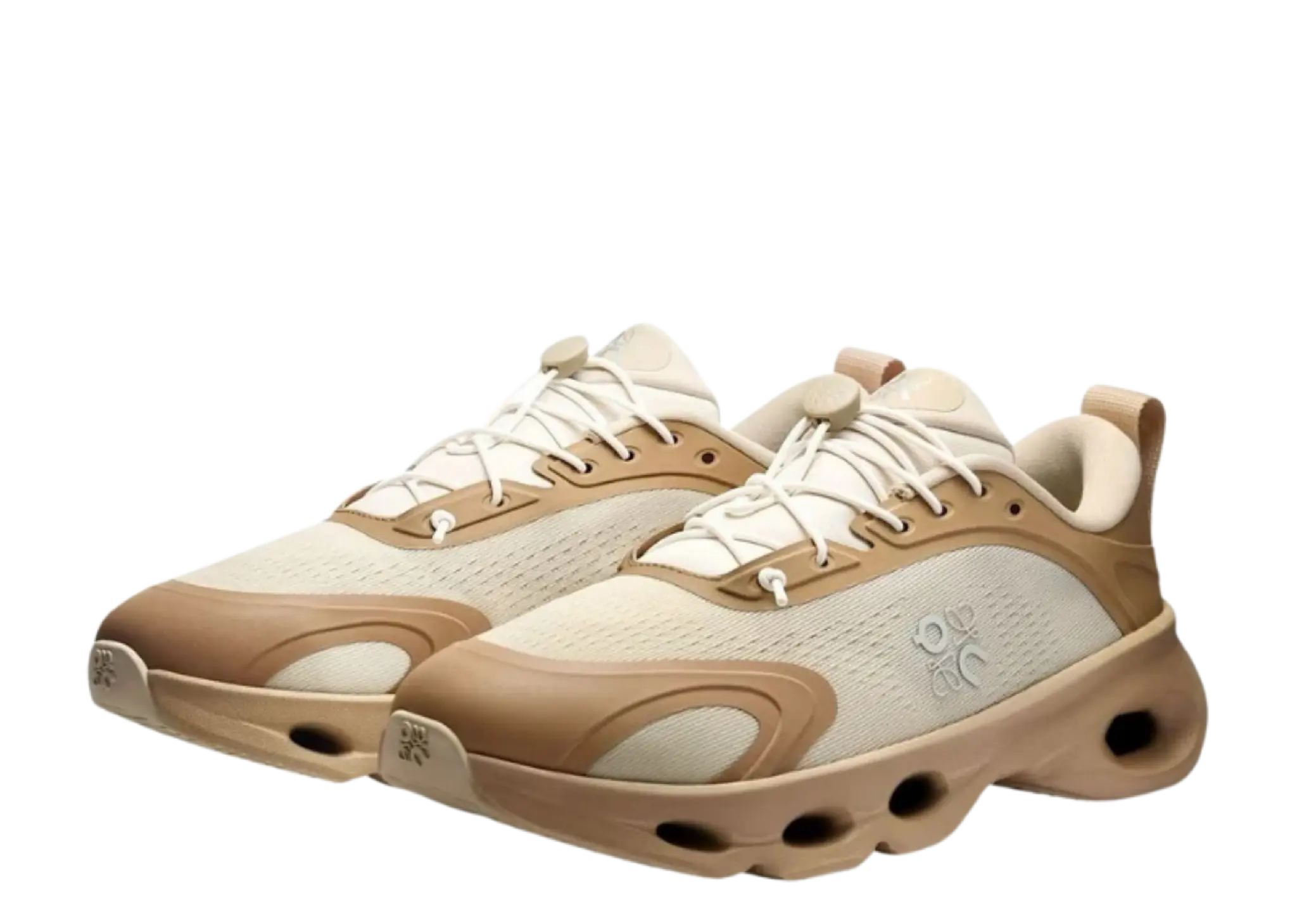On Running Cloudsolo LOEWE Dark Sand Cream (Women's) - photo 2