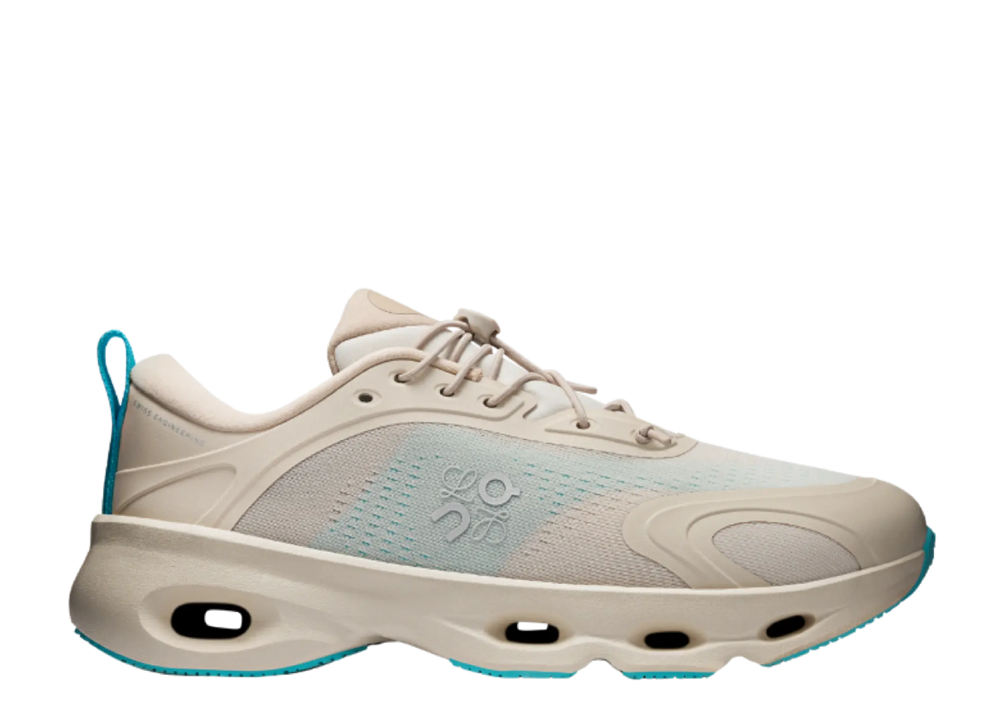 On Running Cloudsolo LOEWE Sand Turquoise (Women's)