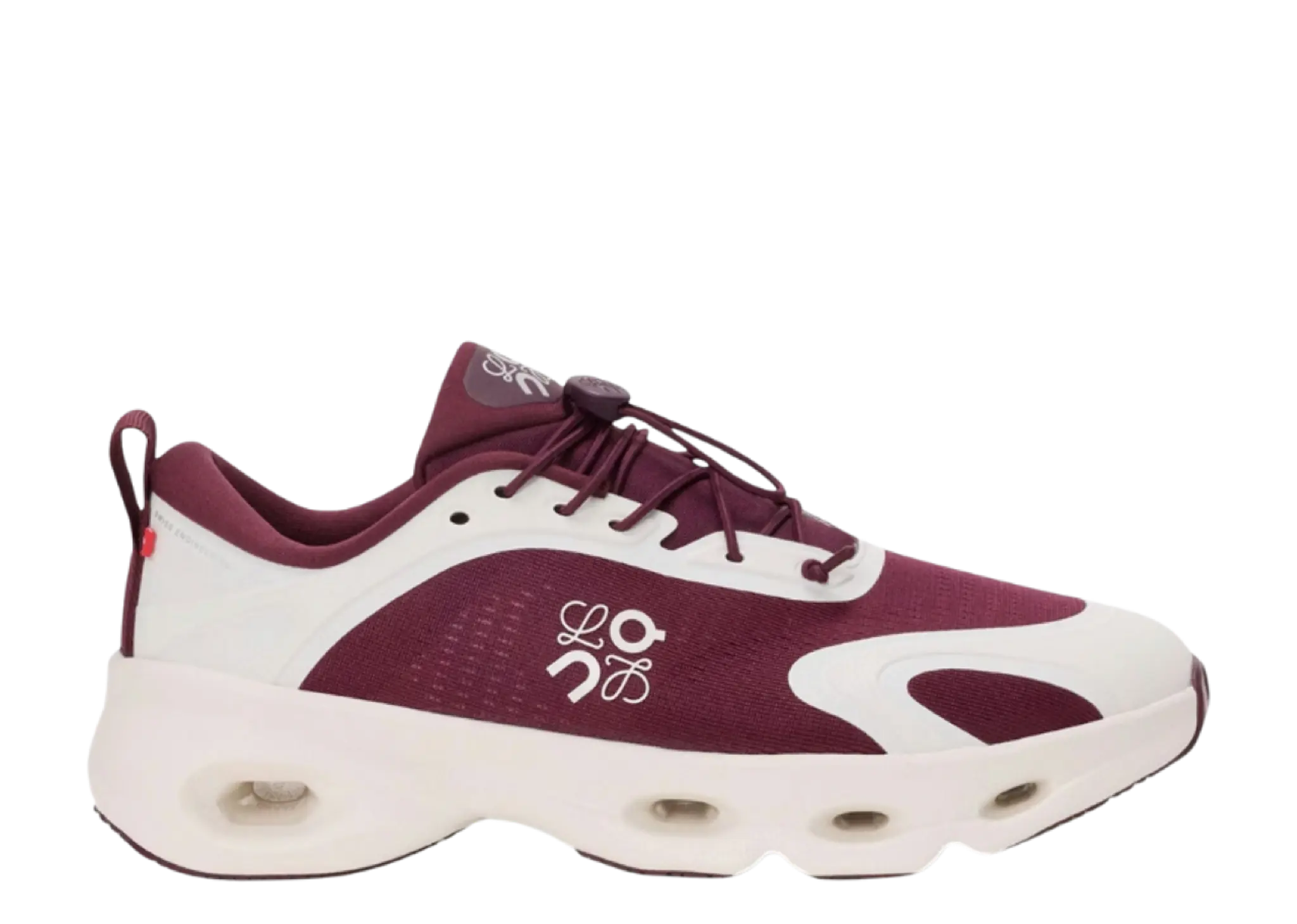 On Running Cloudsolo LOEWE Burgundy Eggshell (Women's)