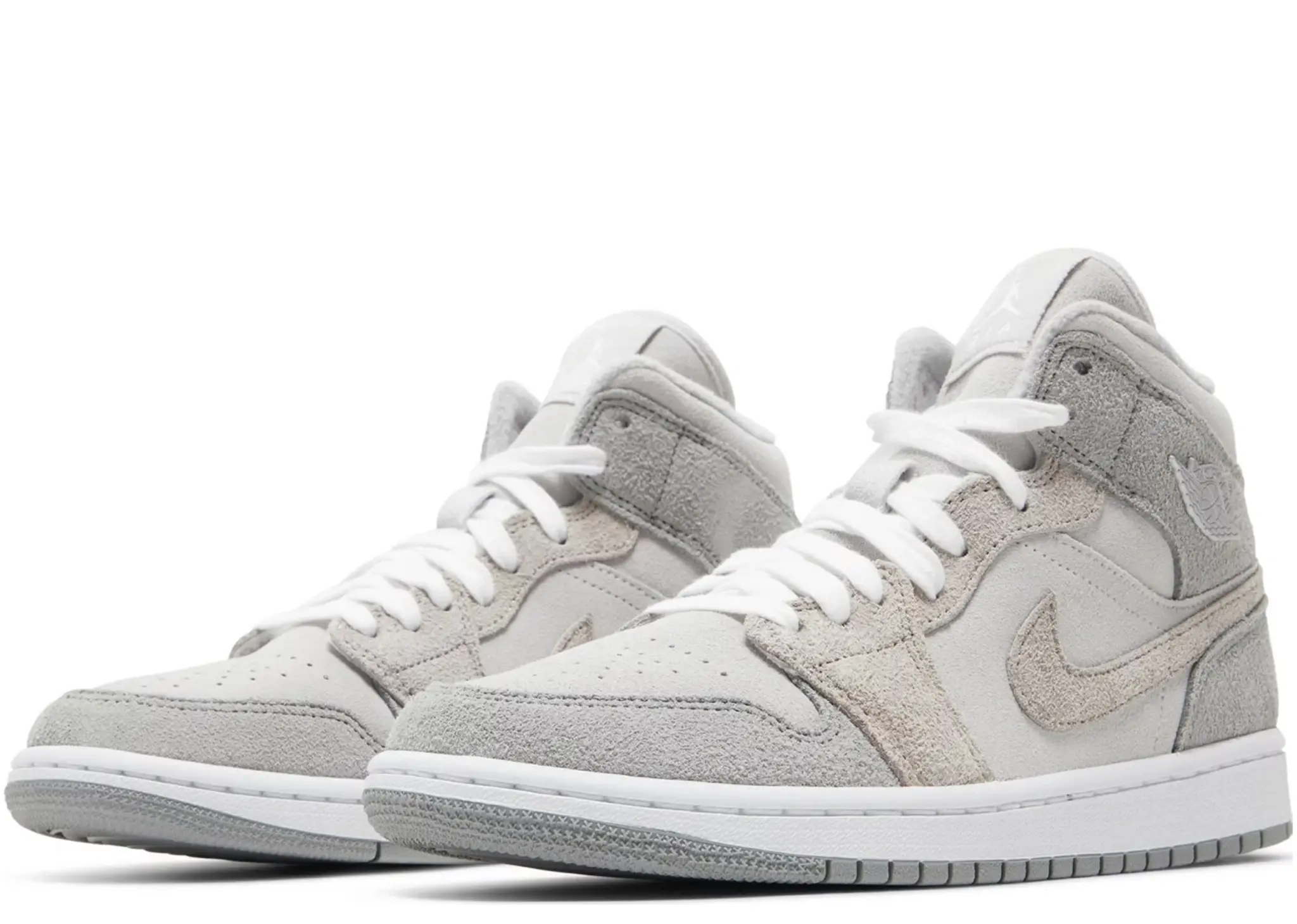 Air Jordan 1 Mid SE Particle Grey (Women's) - photo 2