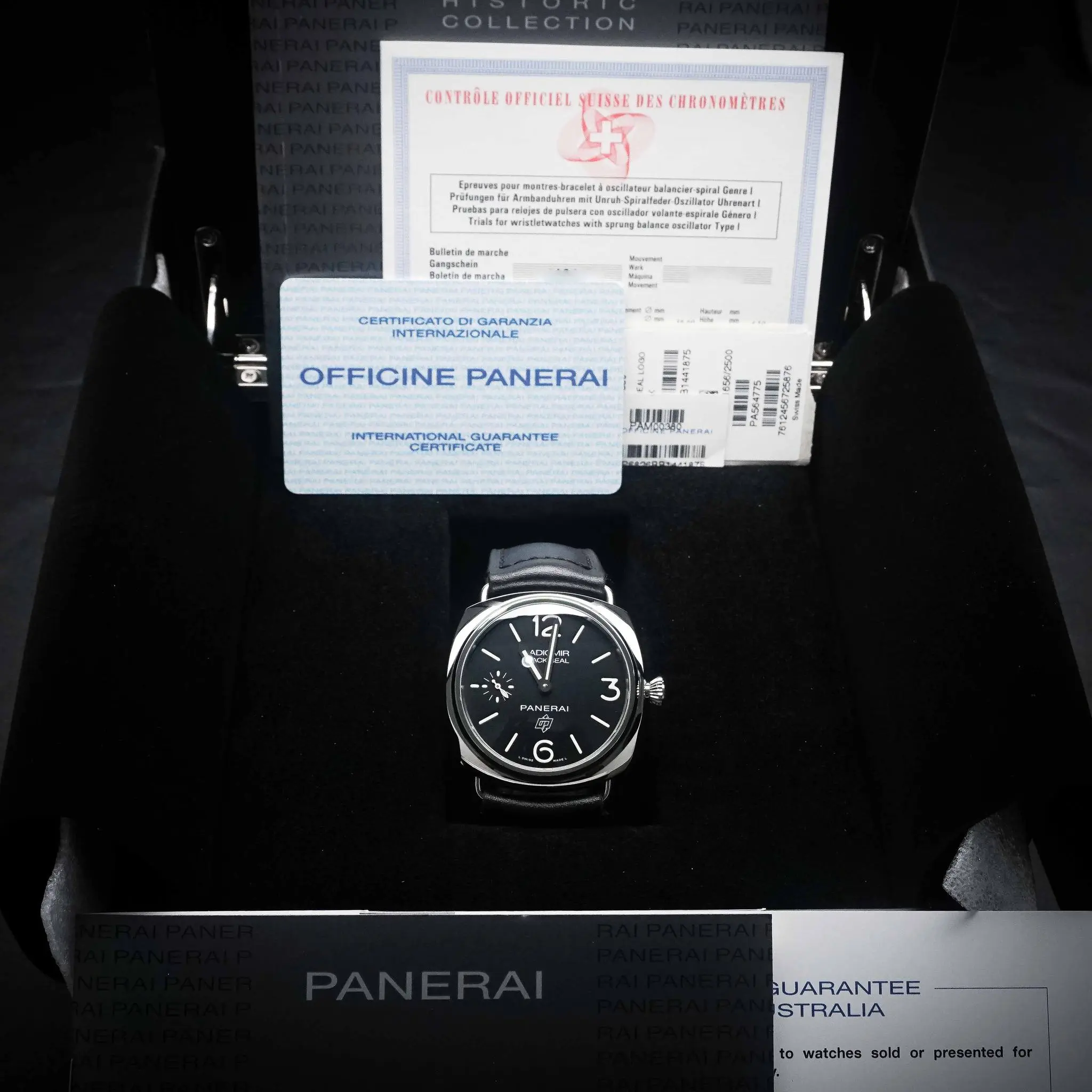 Panerai Radiomir Black Seal 45mm Ref : PAM00380 - photo 6