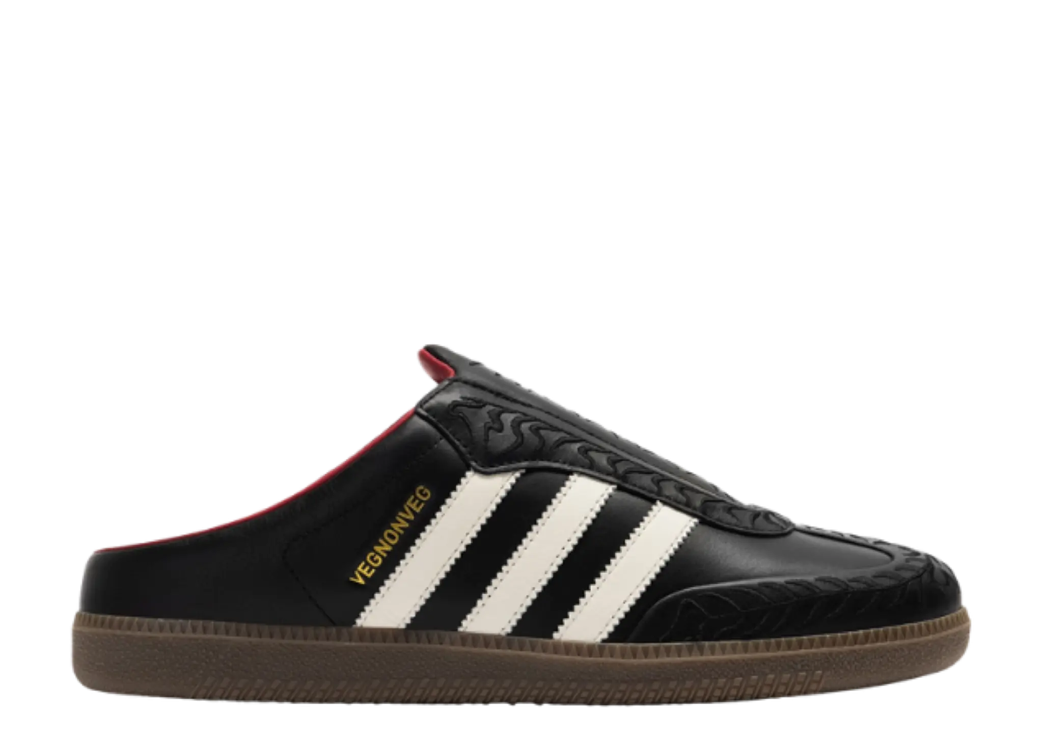 Adidas x VegNonVeg Samba Mule Black
