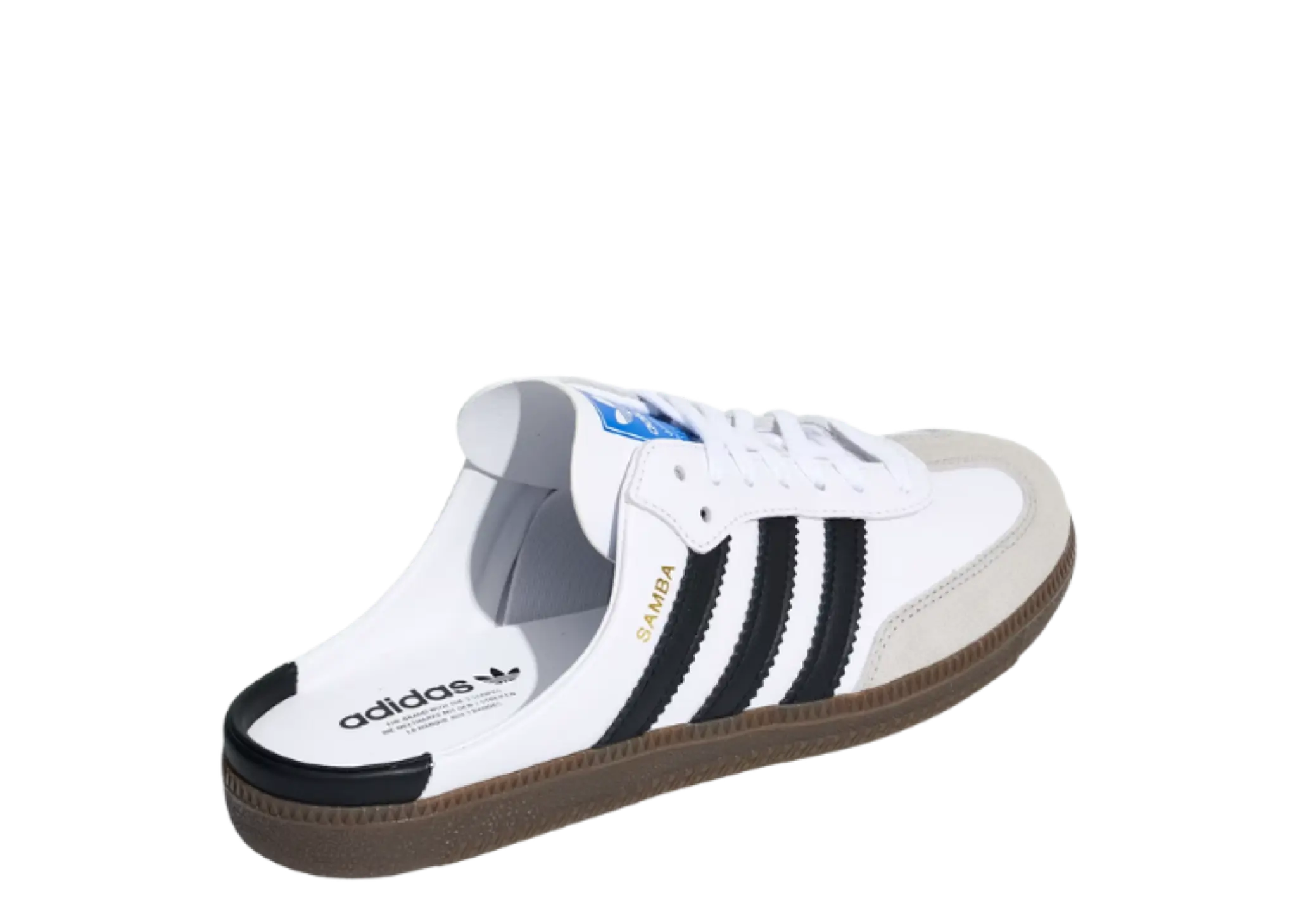 Adidas Samba Mule White Black Gum (Women's) - photo 3