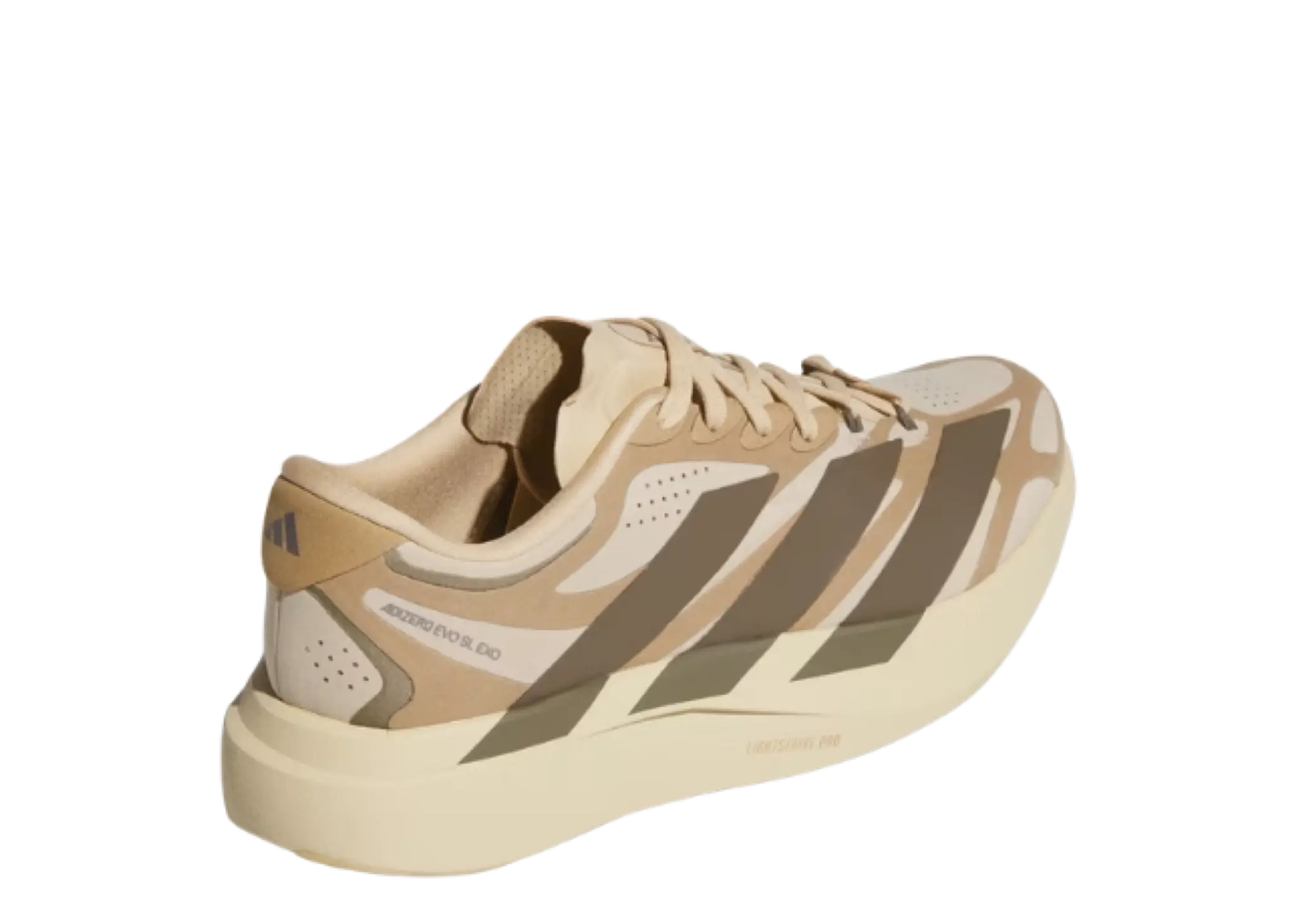 Adidas Adizero Evo SL EXO Suede Magic Beige Cargo Brown - photo 3