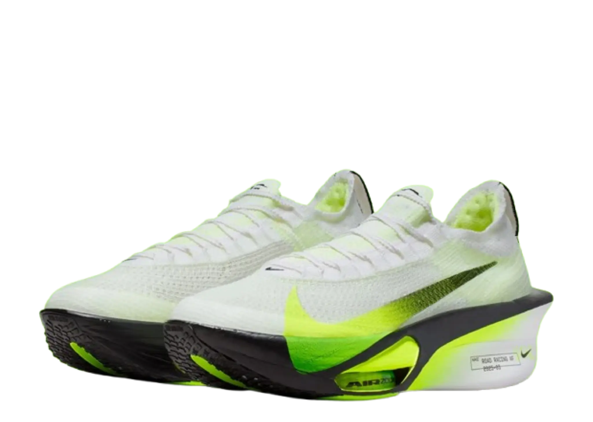 Nike Air Zoom Alphafly Next% 3 White Black Volt - photo 2