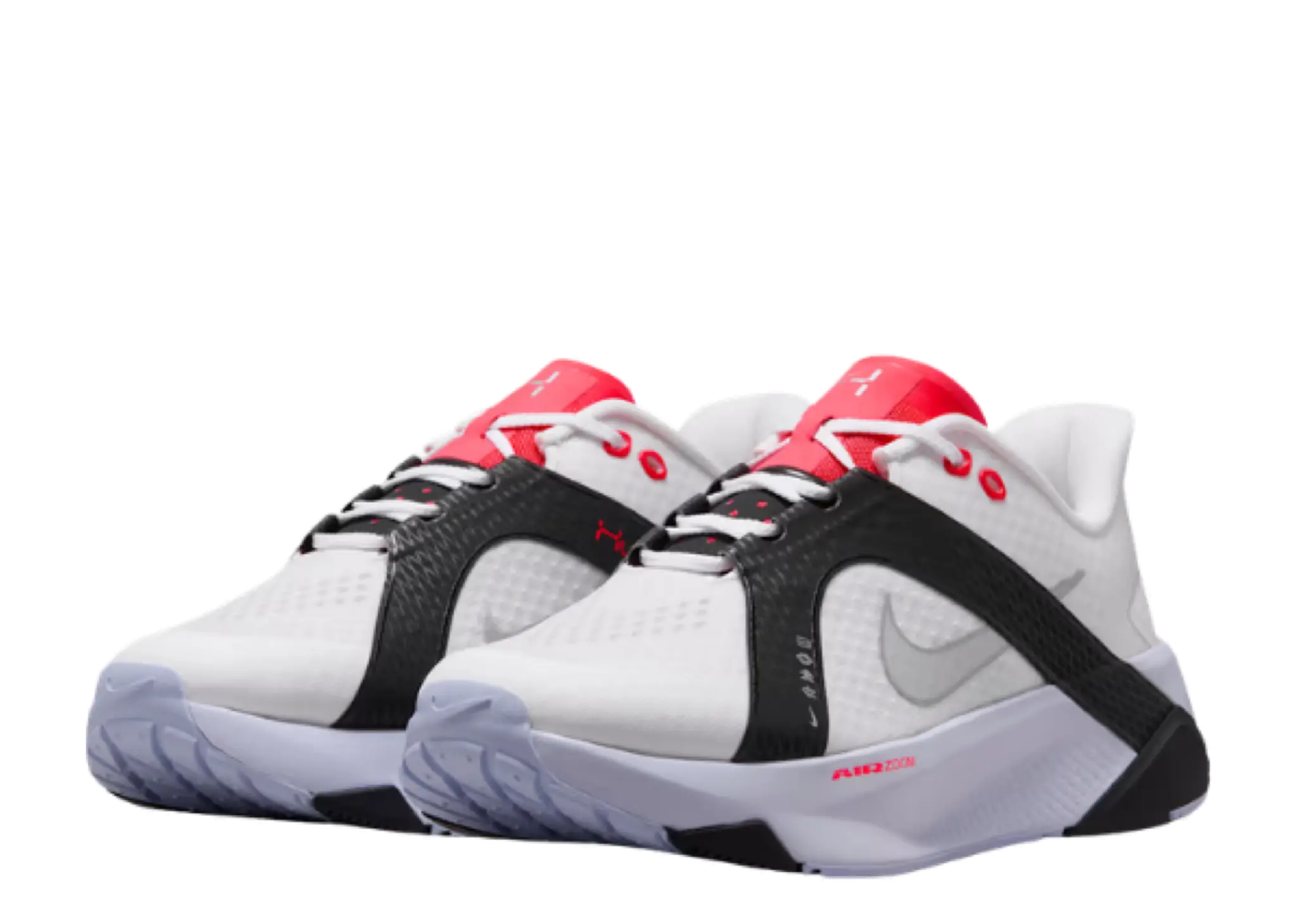 Nike Hybrid RN White Black Laser Crimson - photo 2