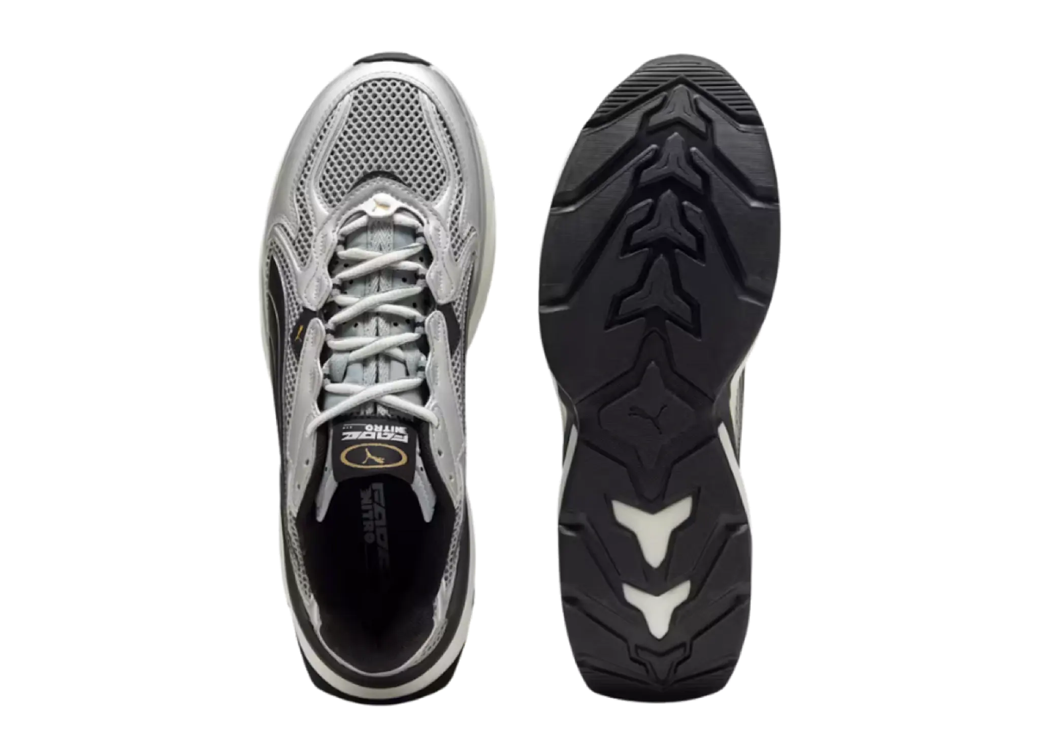 Puma Fade Nitro LS Silver Cool Mid Gray Black - photo 4
