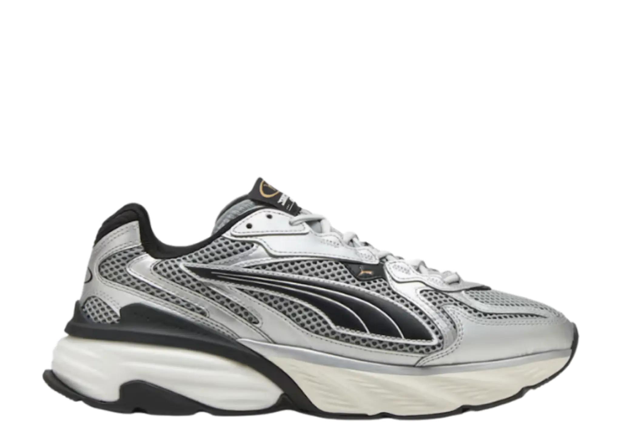 Puma Fade Nitro LS Silver Cool Mid Gray Black