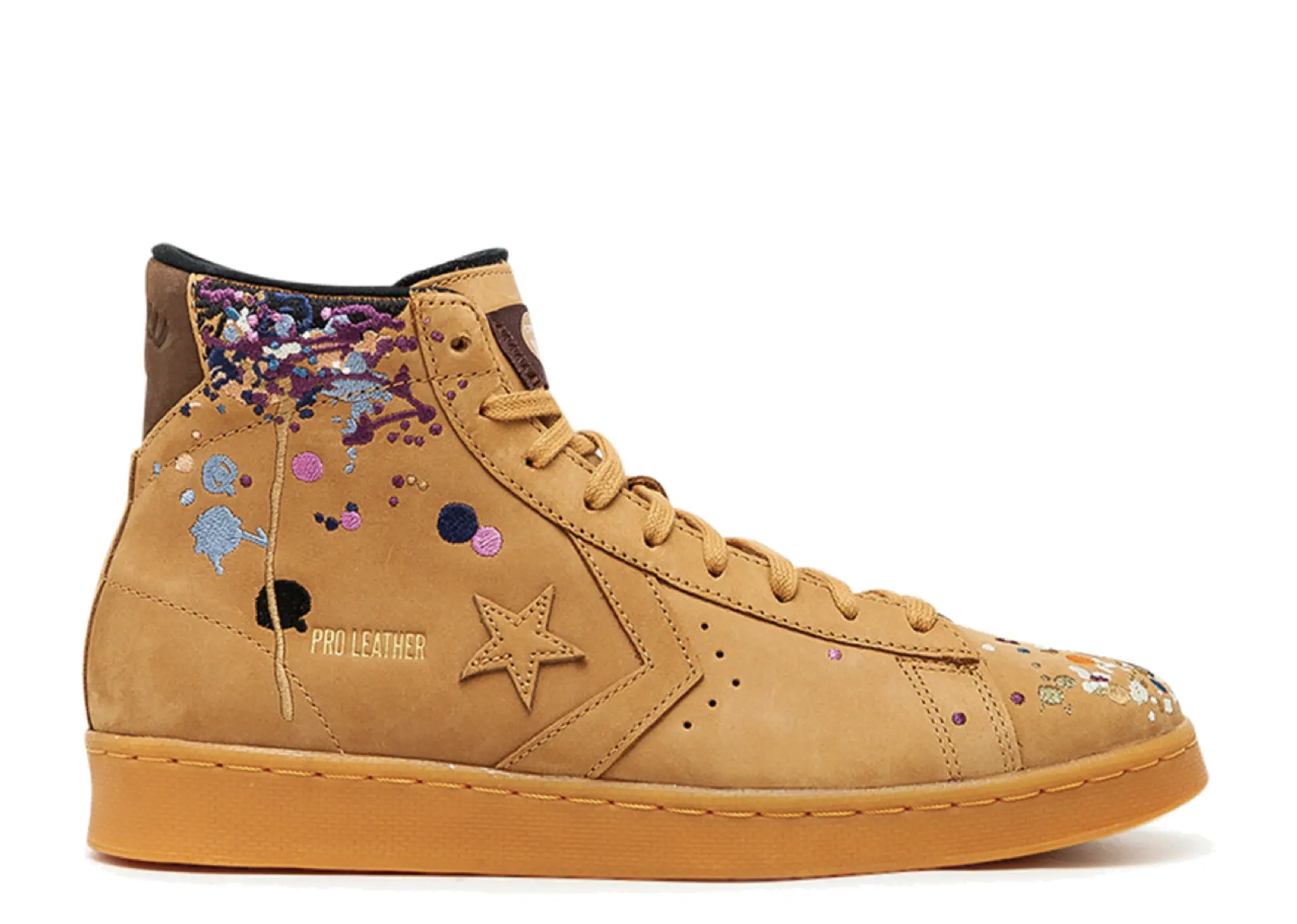Converse Pro Leather High Bandulu Paint Splatter Flux
