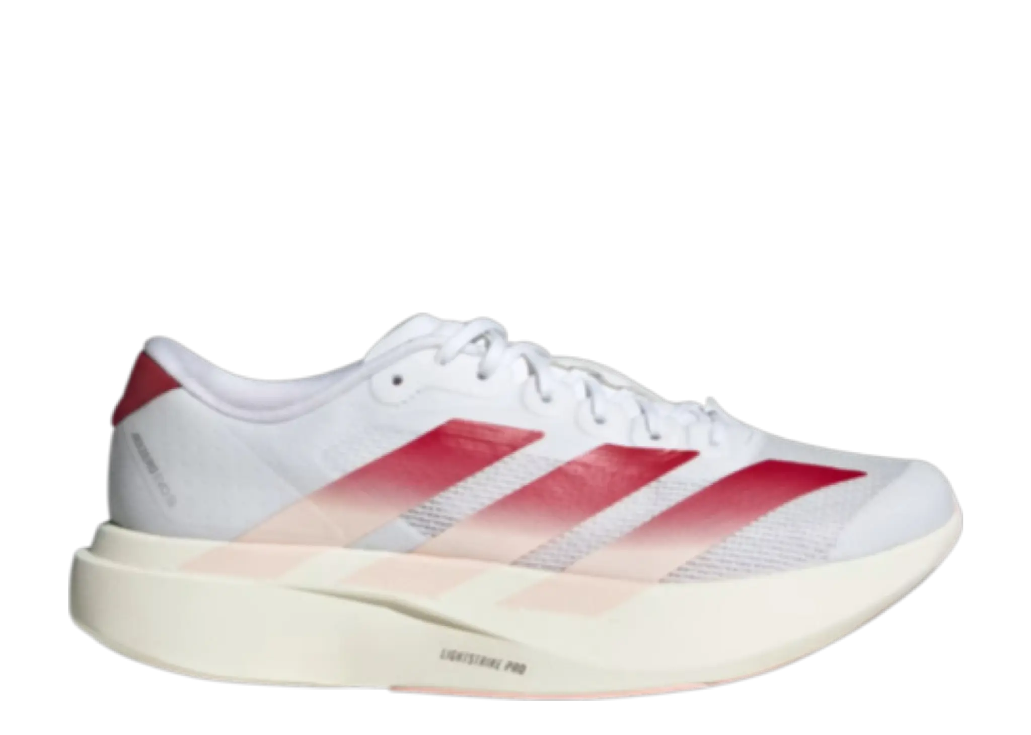 Adidas Adizero Evo SL Cloud White Team Victory Red Blush Pink
