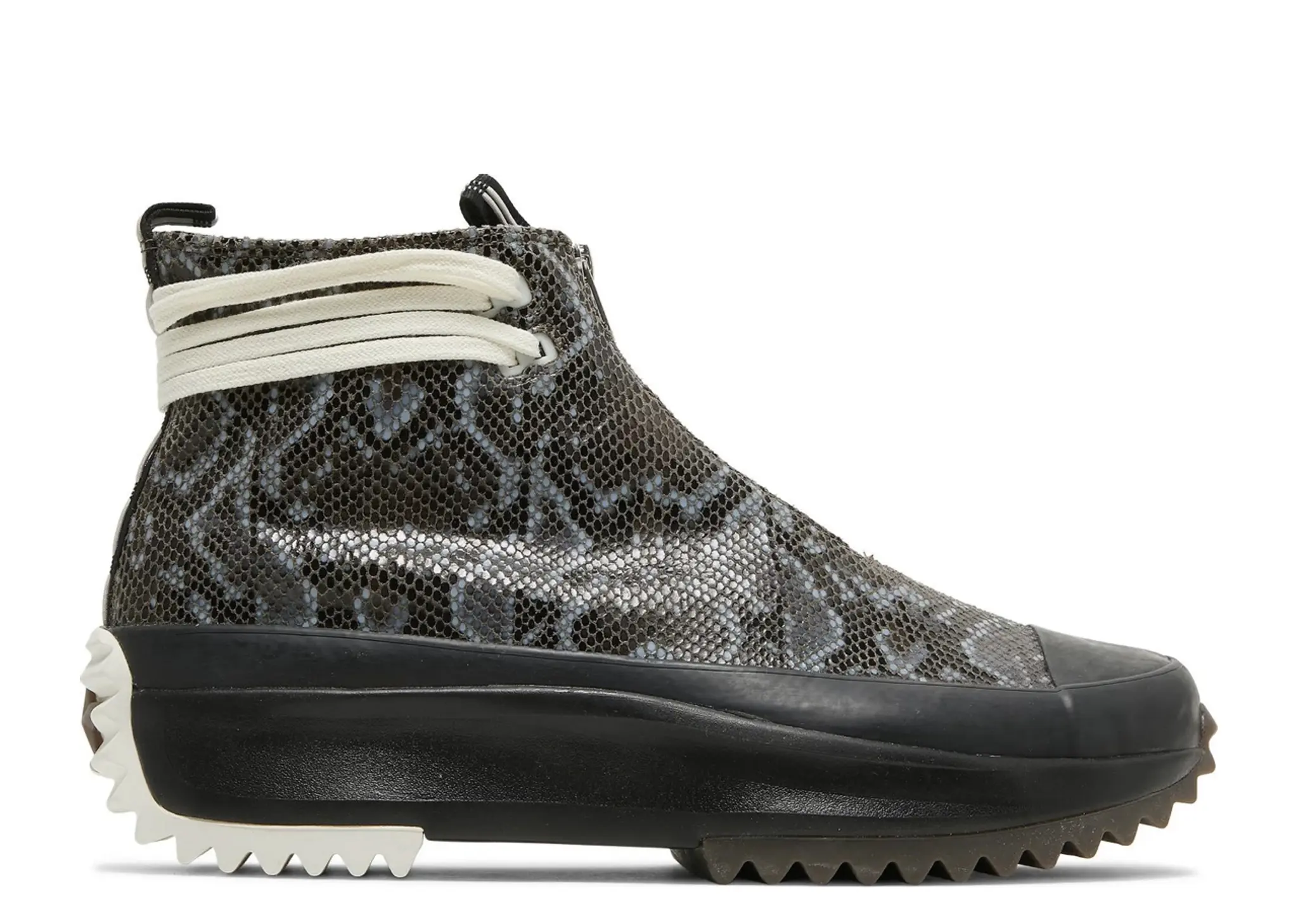 Converse Run Star Hike High Black Snakeskin