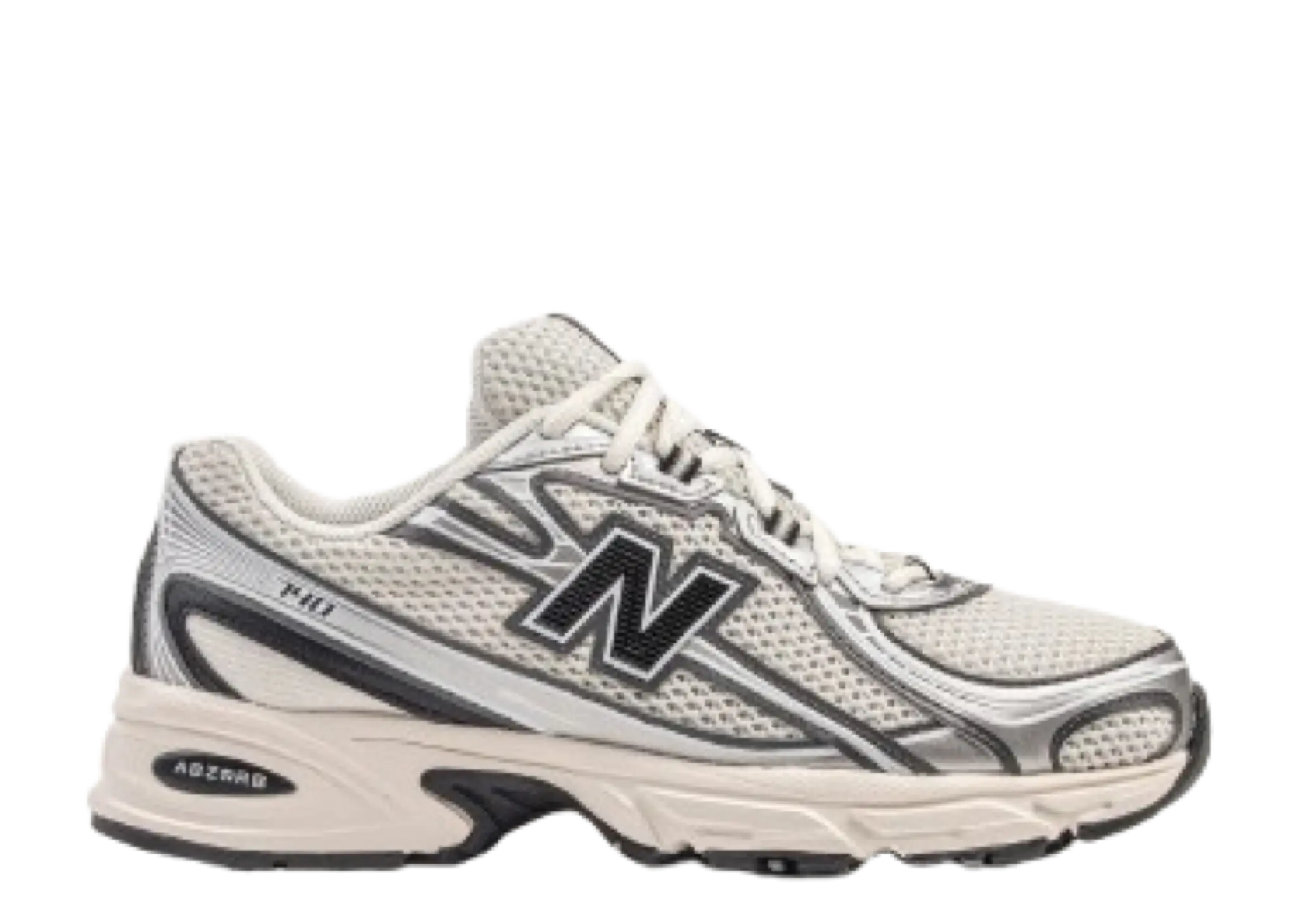 New Balance 740 Sea Salt Black Silver Metallic