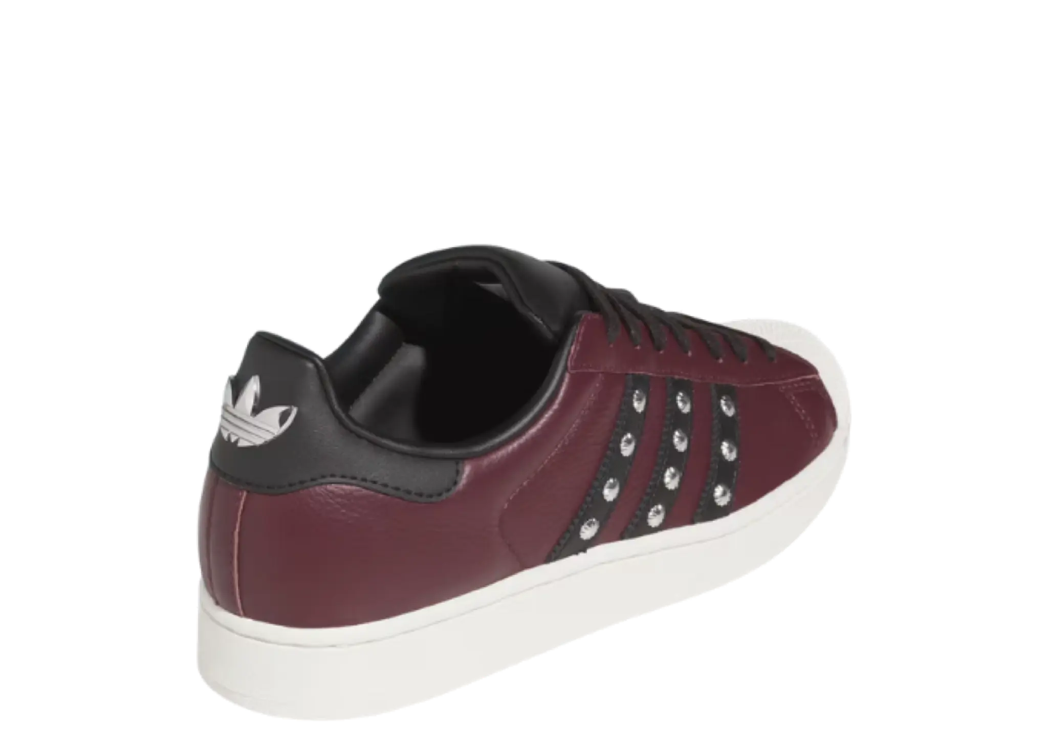 Adidas Superstar II Maroon Core Black Off White - photo 3