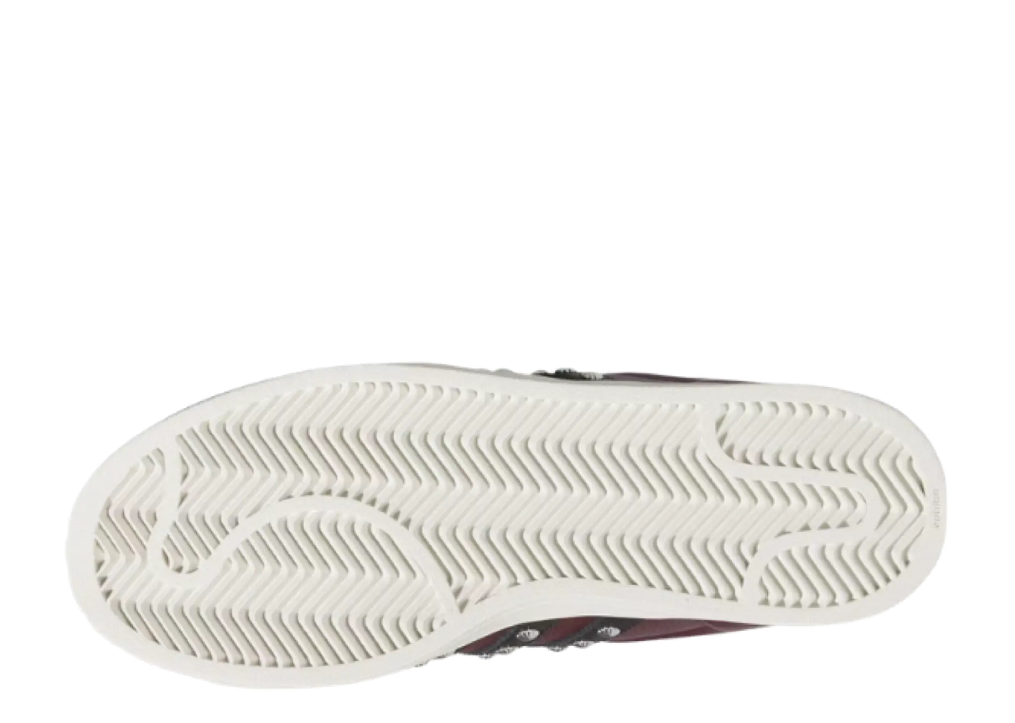 Adidas Superstar II Maroon Core Black Off White - photo 4