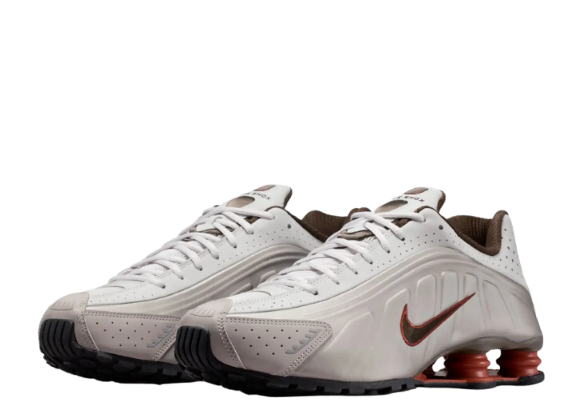 Nike Shox R4 Vast Grey Dark Hazel Dusty Peach - photo 2