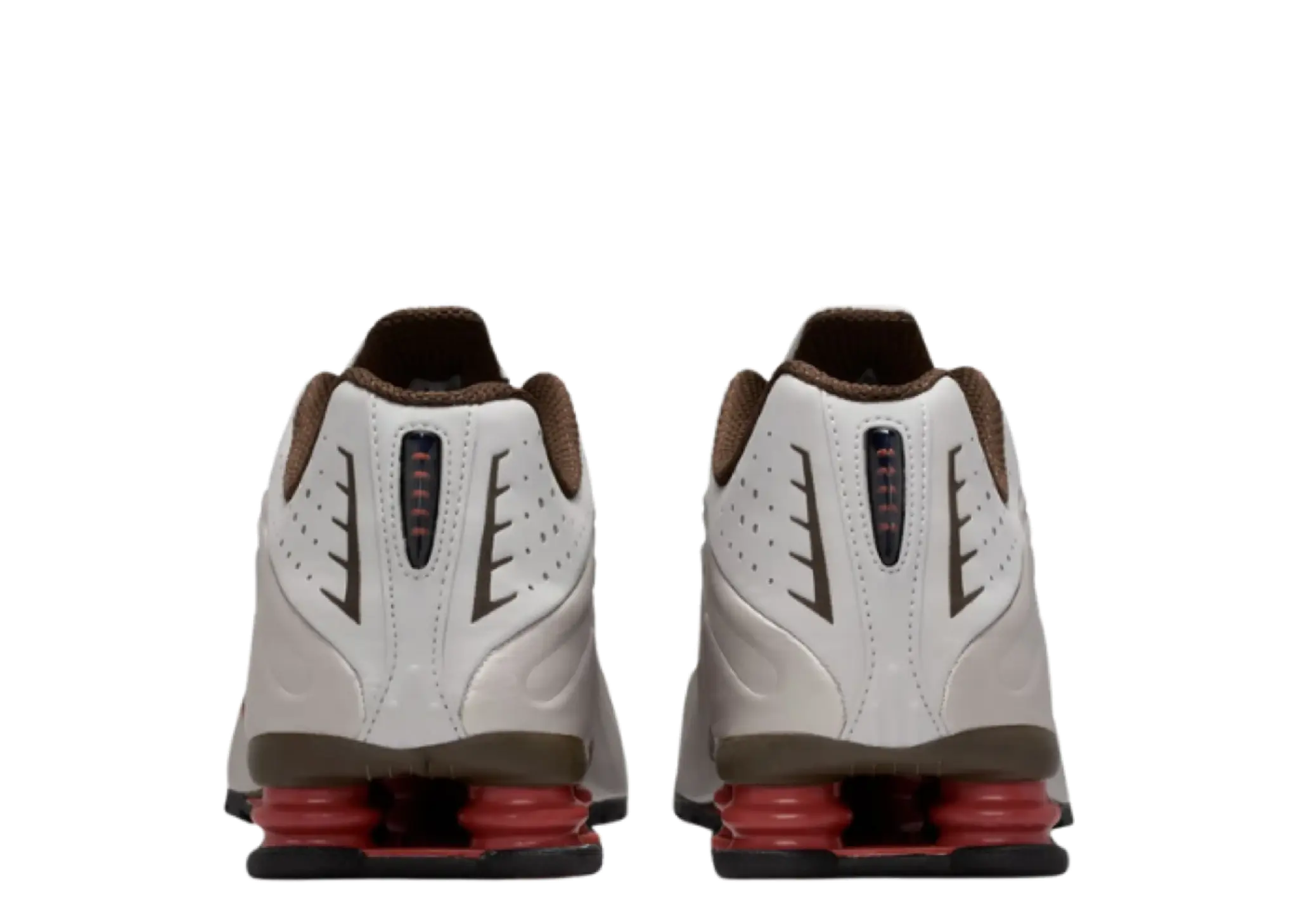 Nike Shox R4 Vast Grey Dark Hazel Dusty Peach - photo 3