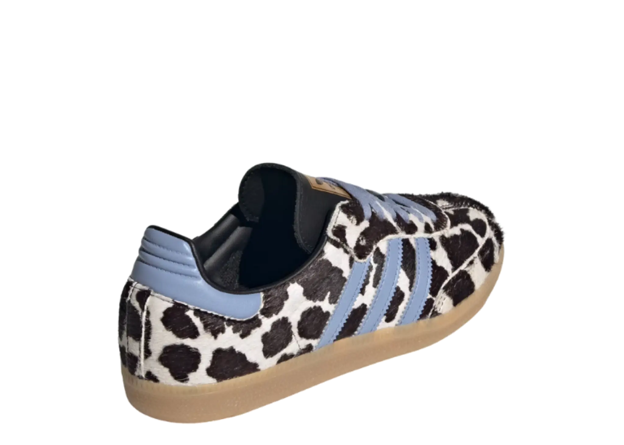 Adidas Samba OG Cow Print Chalk Blue Core Black (Women's) - photo 3