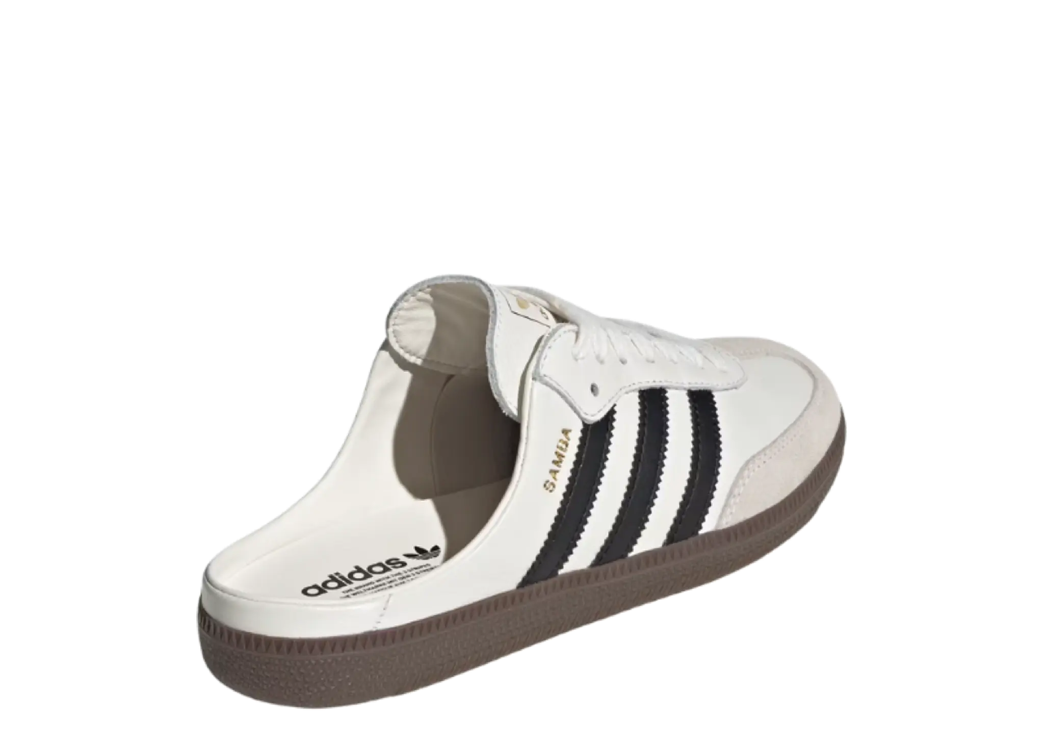 Adidas Samba OG Mule Cloud White Core Black Gum (Women's) - photo 3