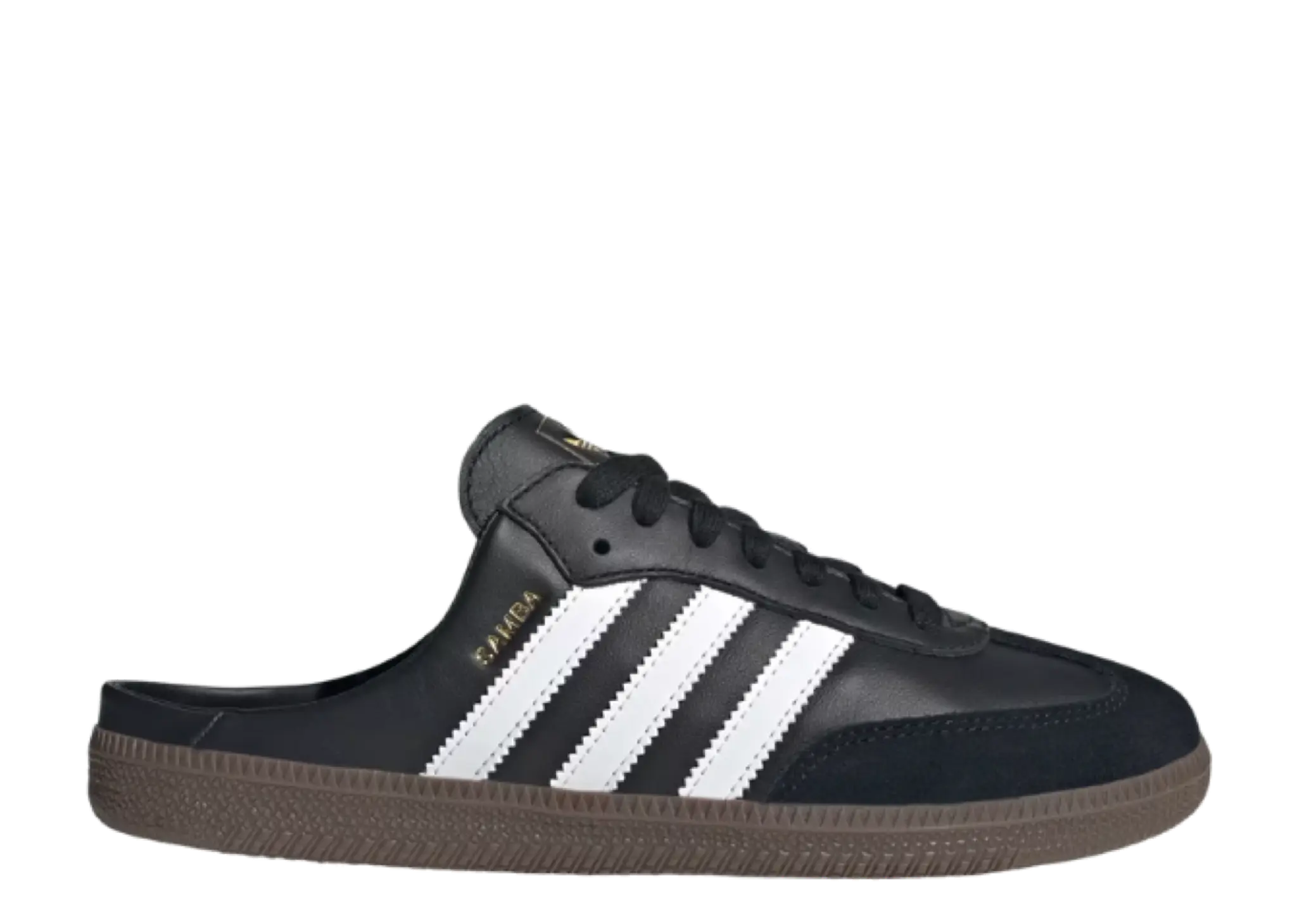 Adidas Samba OG Mule Core Black Cloud White Gum (Women's)