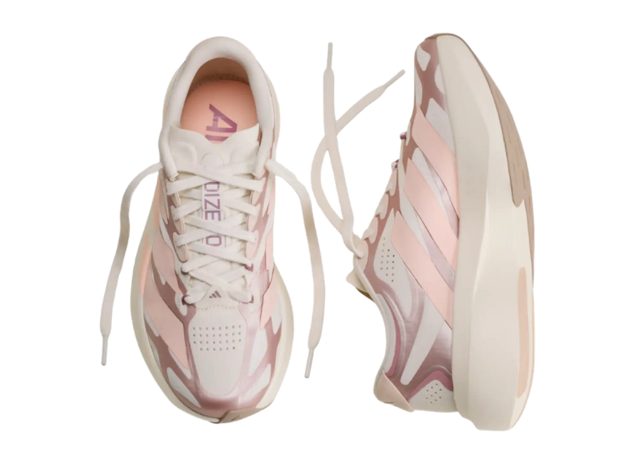 Adidas Adizero Evo SL EXO Cloud White Blush Pink Grey (Women's) - photo 3