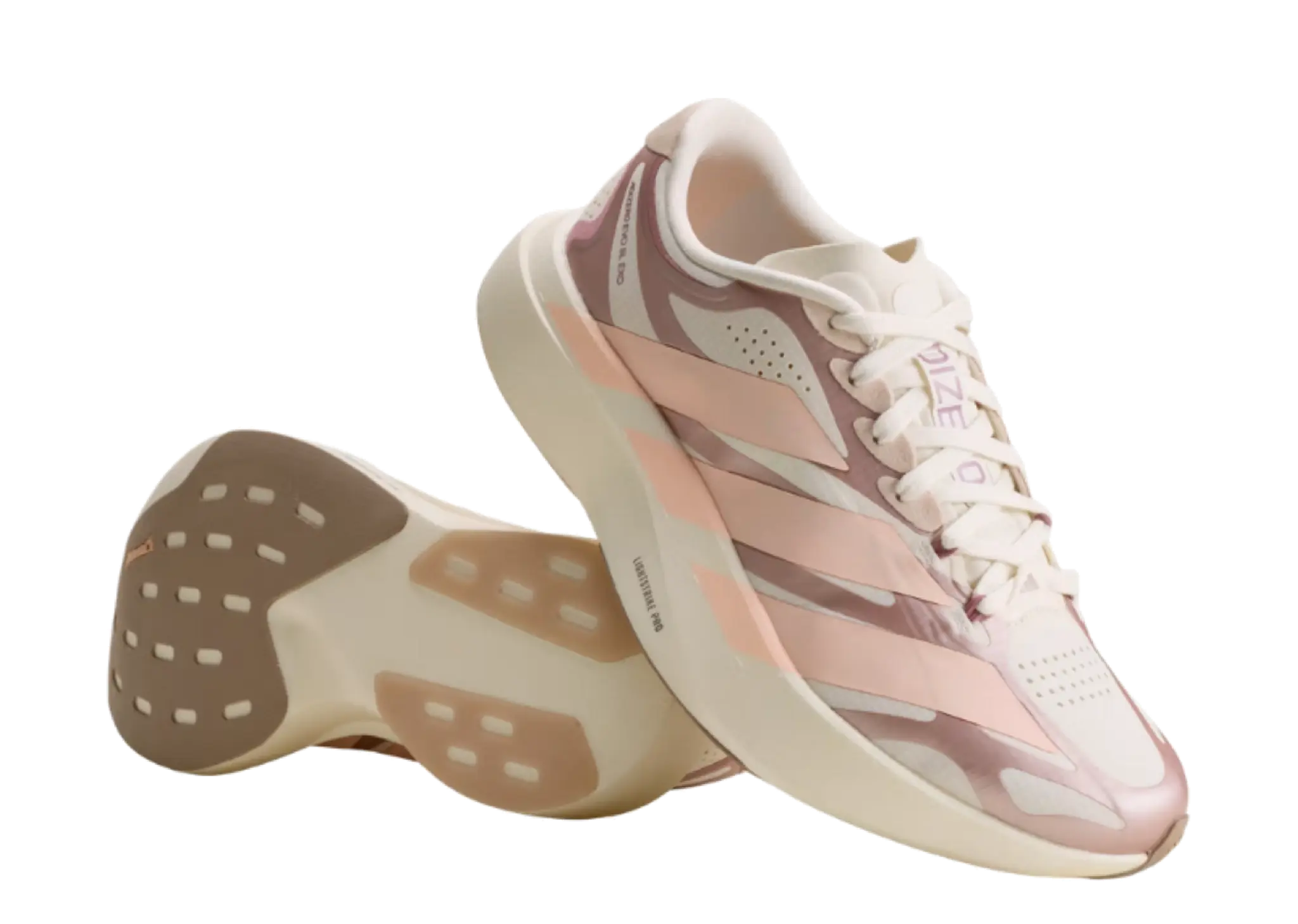 Adidas Adizero Evo SL EXO Cloud White Blush Pink Grey (Women's) - photo 2