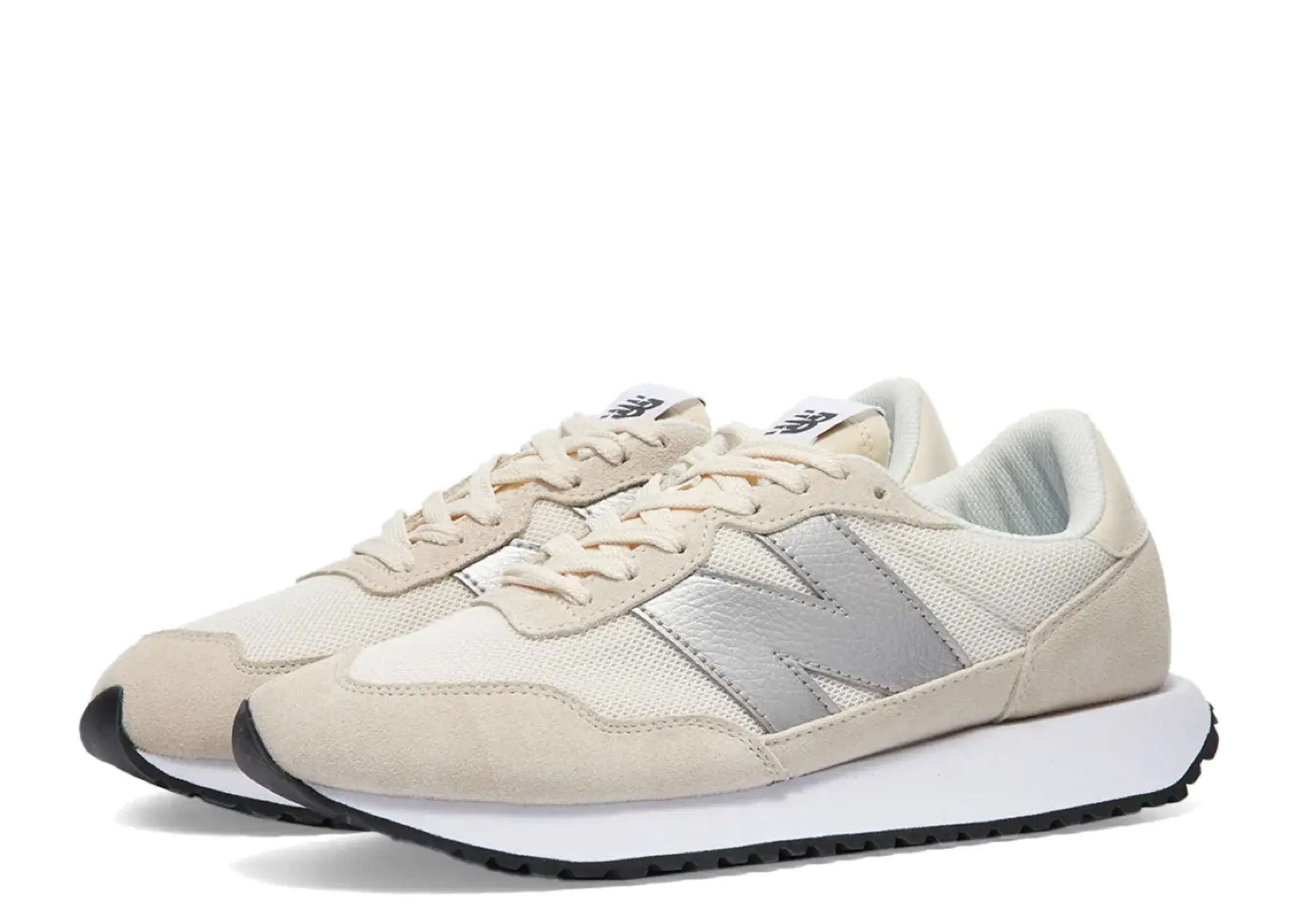New Balance 237 Sea Salt Silver Metallic (Women's) - photo 2