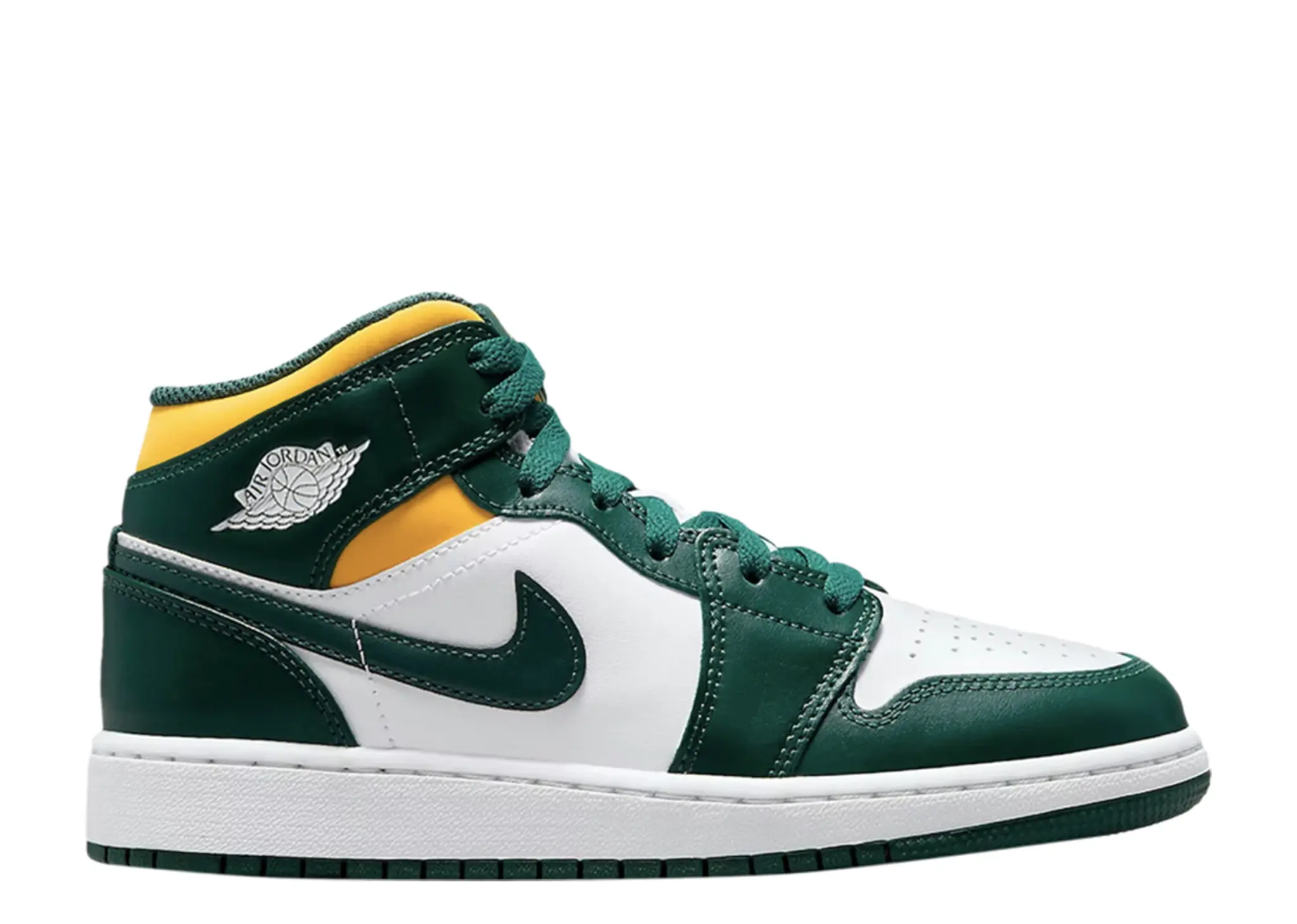 Air Jordan 1 Mid Sonics (2021) (Grade School)