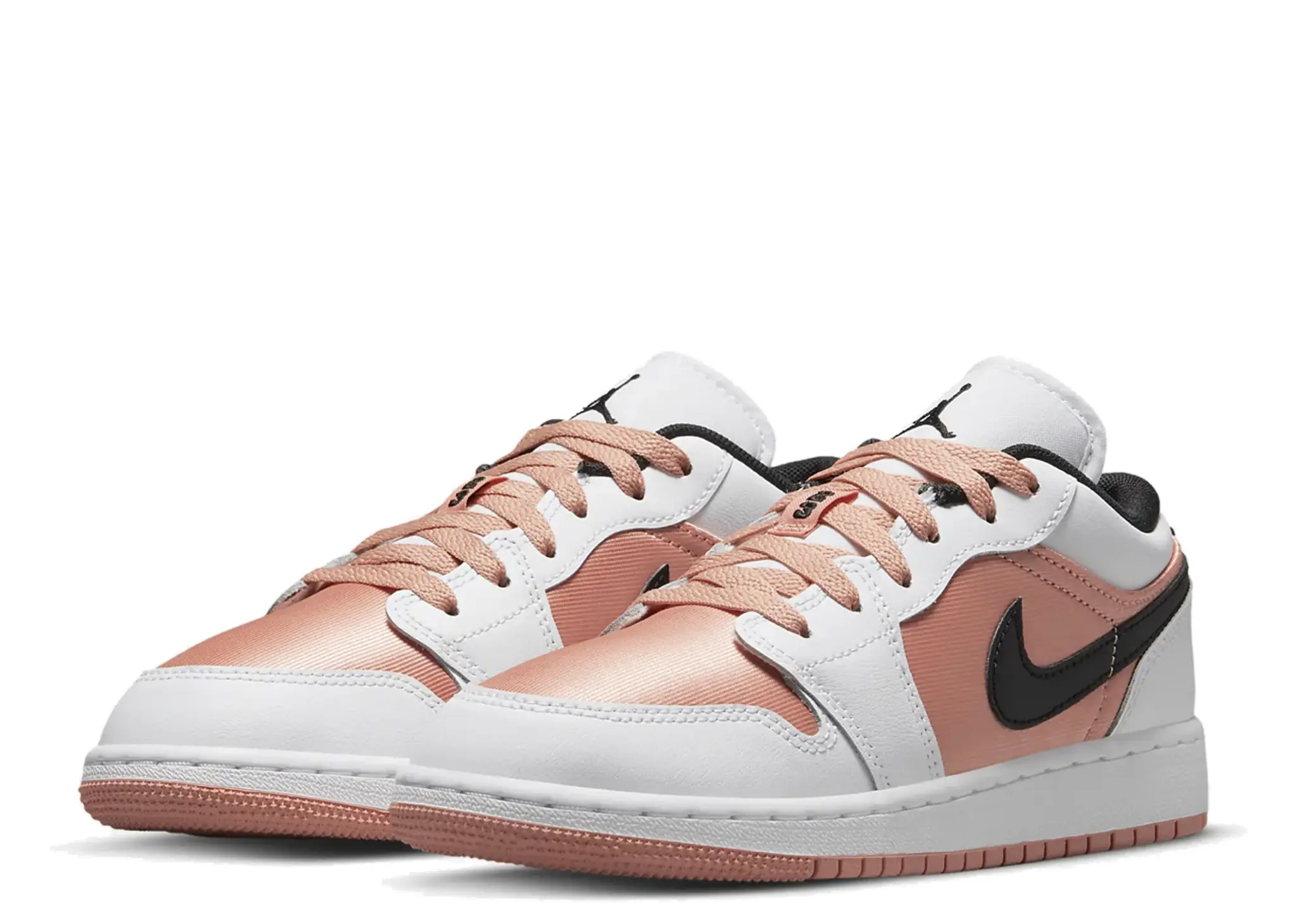 Air Jordan 1 Low White Light Madder Root (Grade School) - photo 2