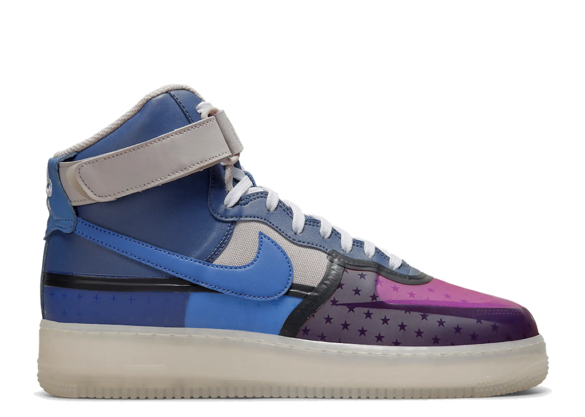 Nike Air Force 1 High '07 Premium Thunder Blue Pink Prime
