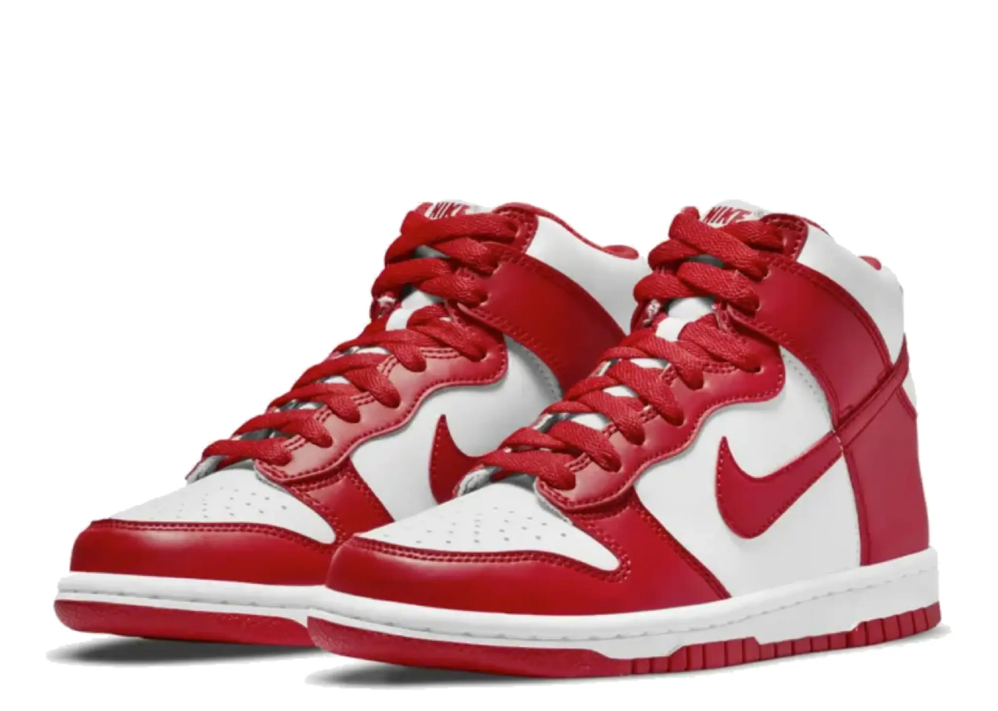 Nike Dunk High Championship White Red (Grade School) - photo 2