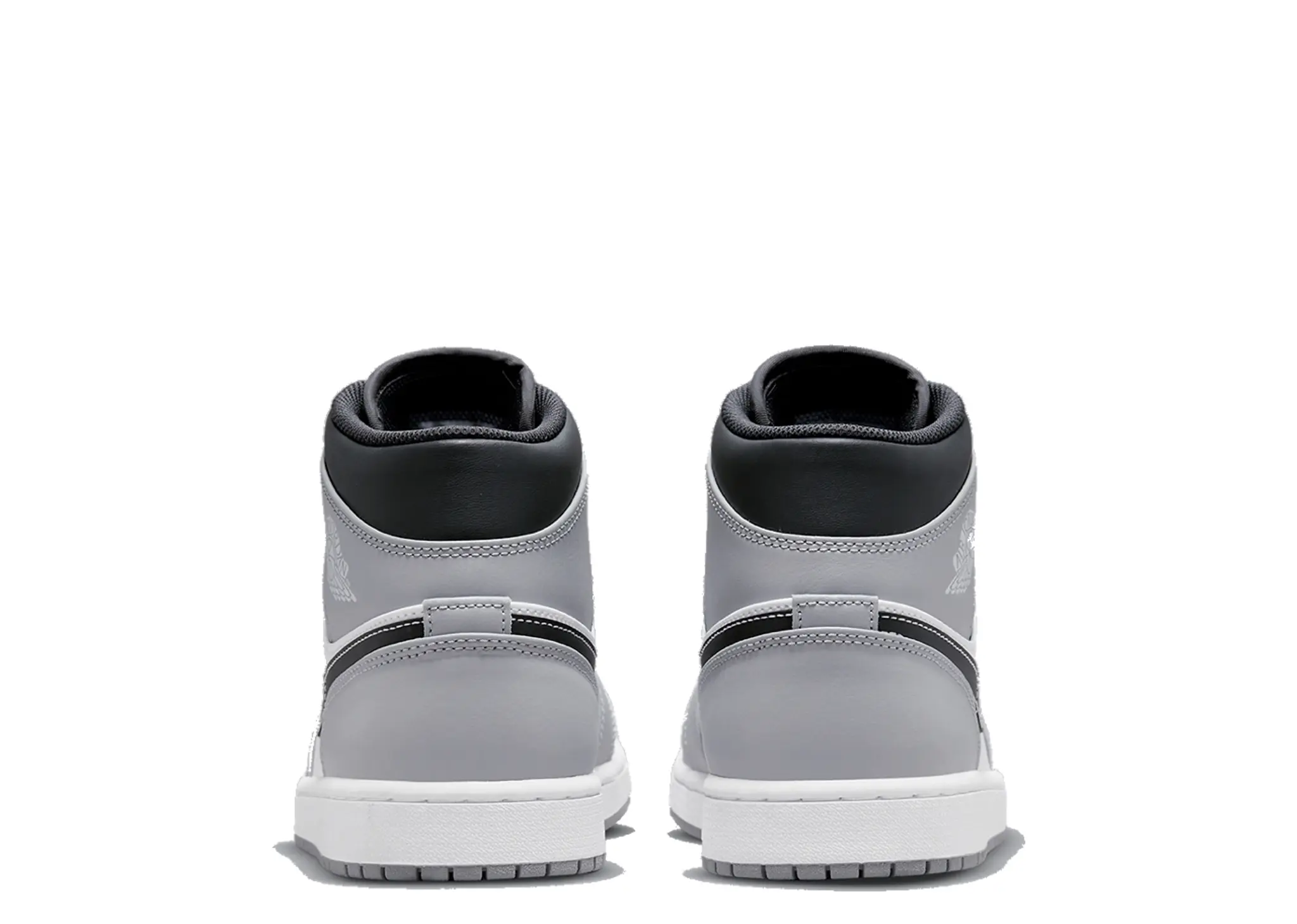 Air Jordan 1 Mid Greyscale (Grade School) - photo 3