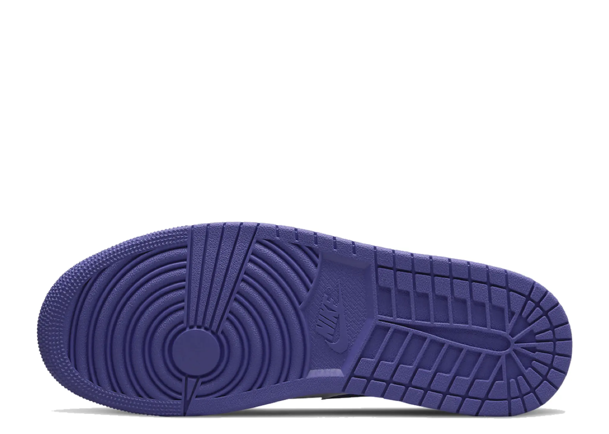 Air Jordan 1 Mid White Black Purple - photo 4