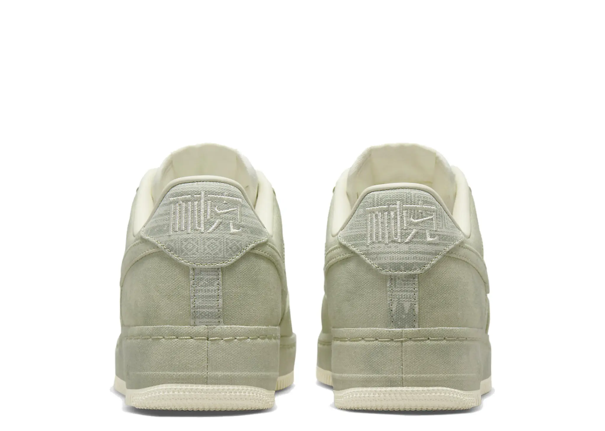 Nike Air Force 1 Low NAI-KE Olive Canvas - photo 3
