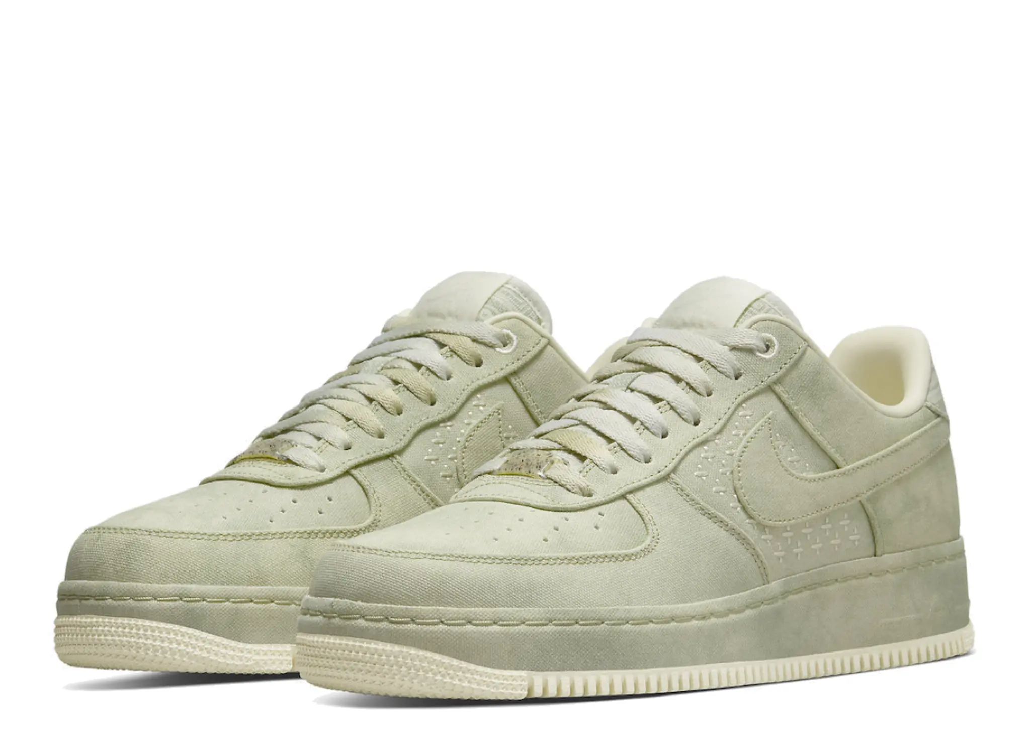Nike Air Force 1 Low NAI-KE Olive Canvas - photo 2