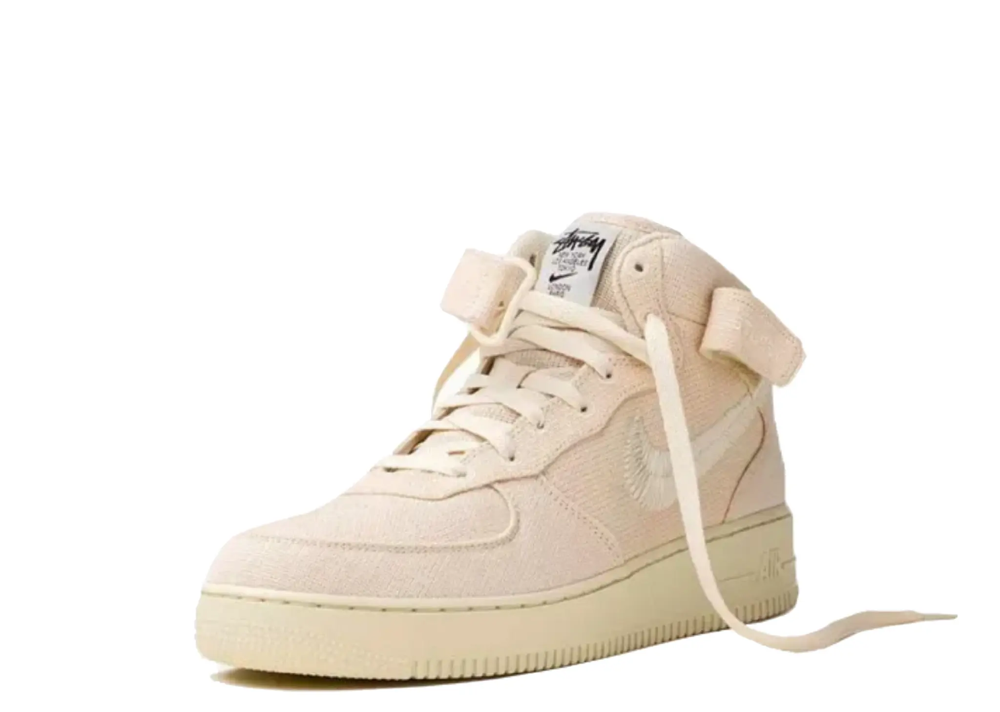 Nike Air Force 1 Mid Stussy Hemp (Pre-School) - photo 2