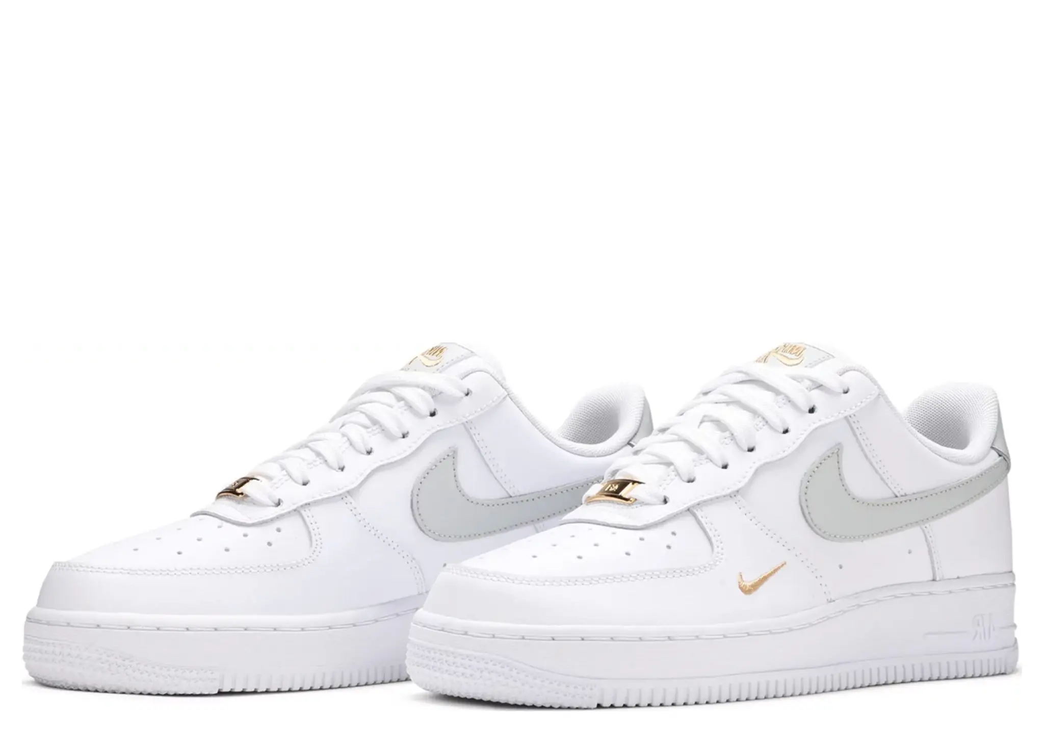 Nike Air Force 1 Low White Grey Gold (Women's) - photo 2