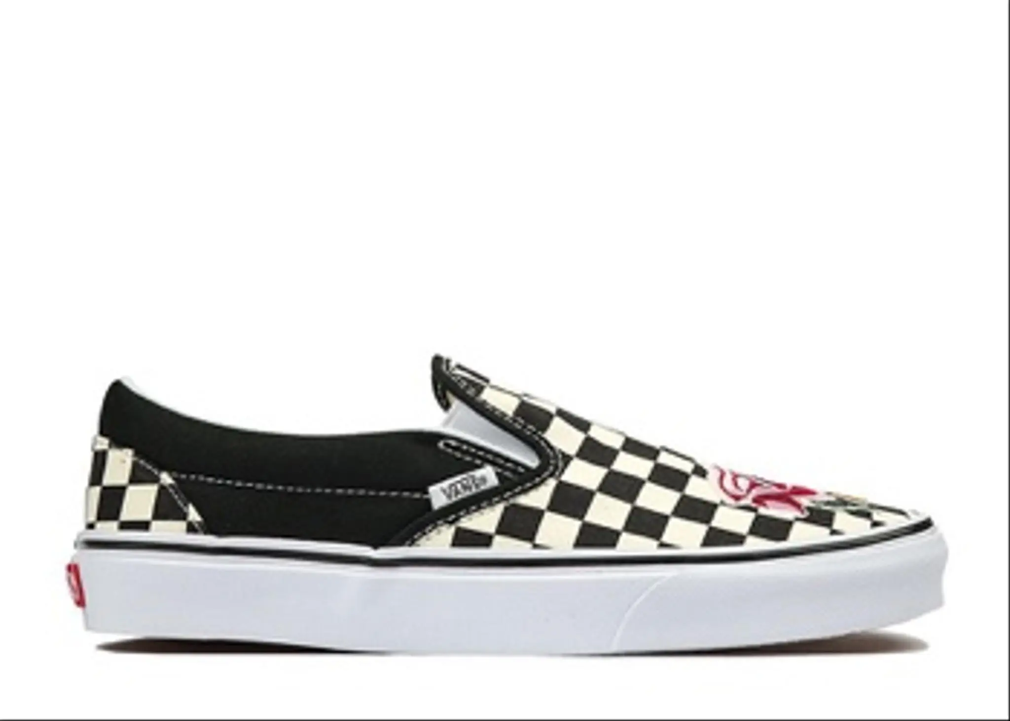 Vans Slip-On Satin Patchwork Rose
