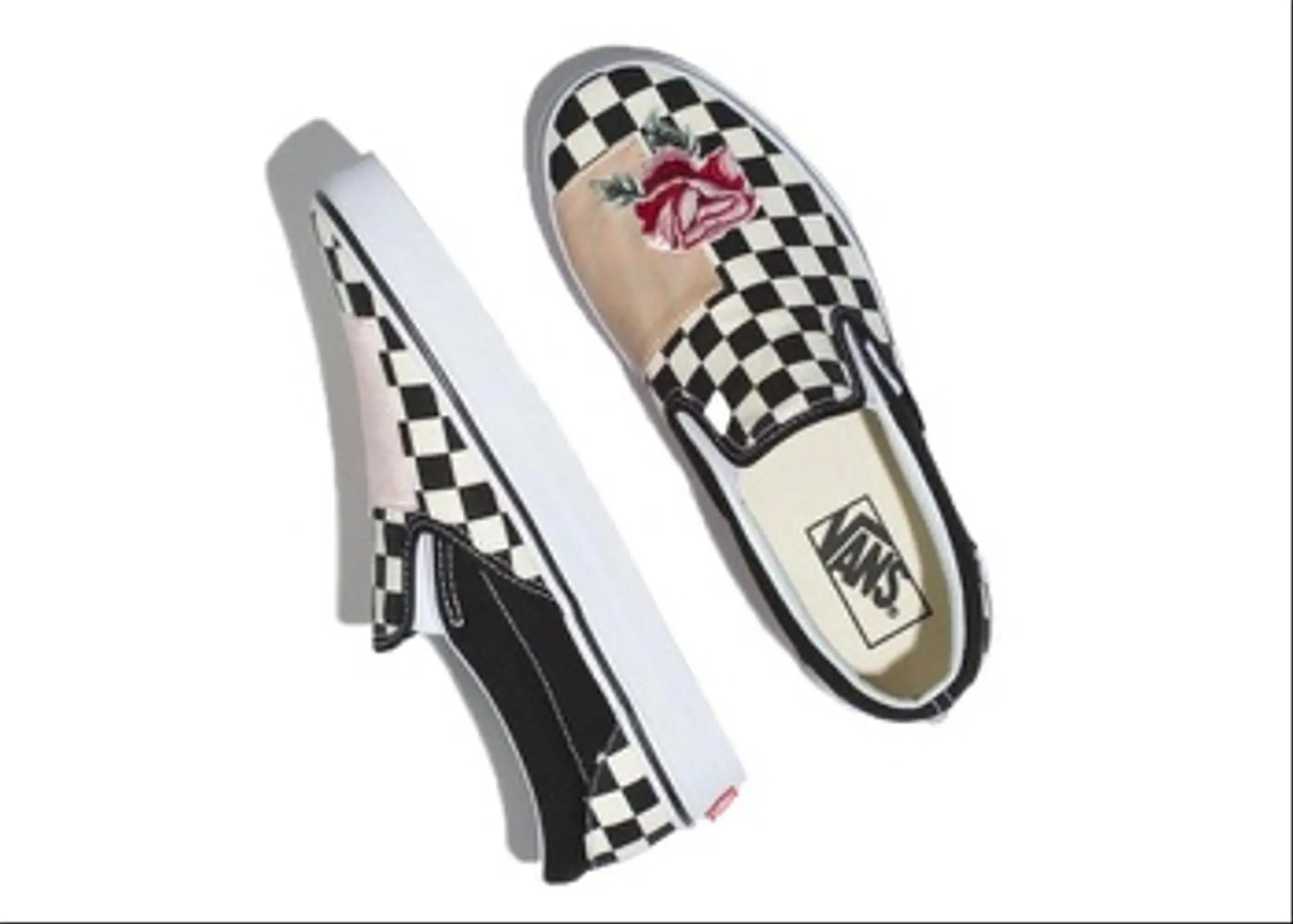 Vans Slip-On Satin Patchwork Rose - photo 2