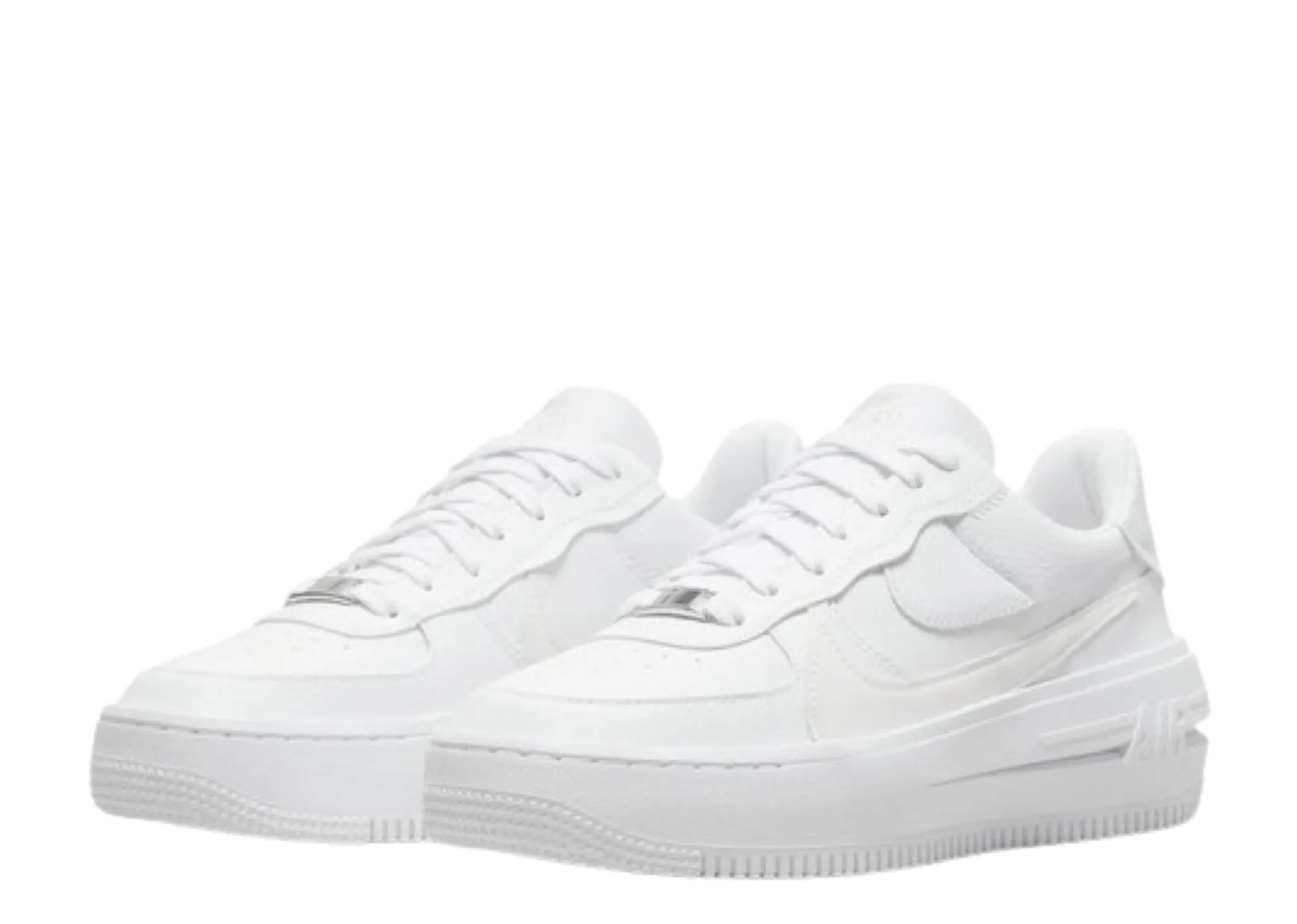 Nike Air Force 1 PLT.AF.ORM Triple White (Women's) - photo 2