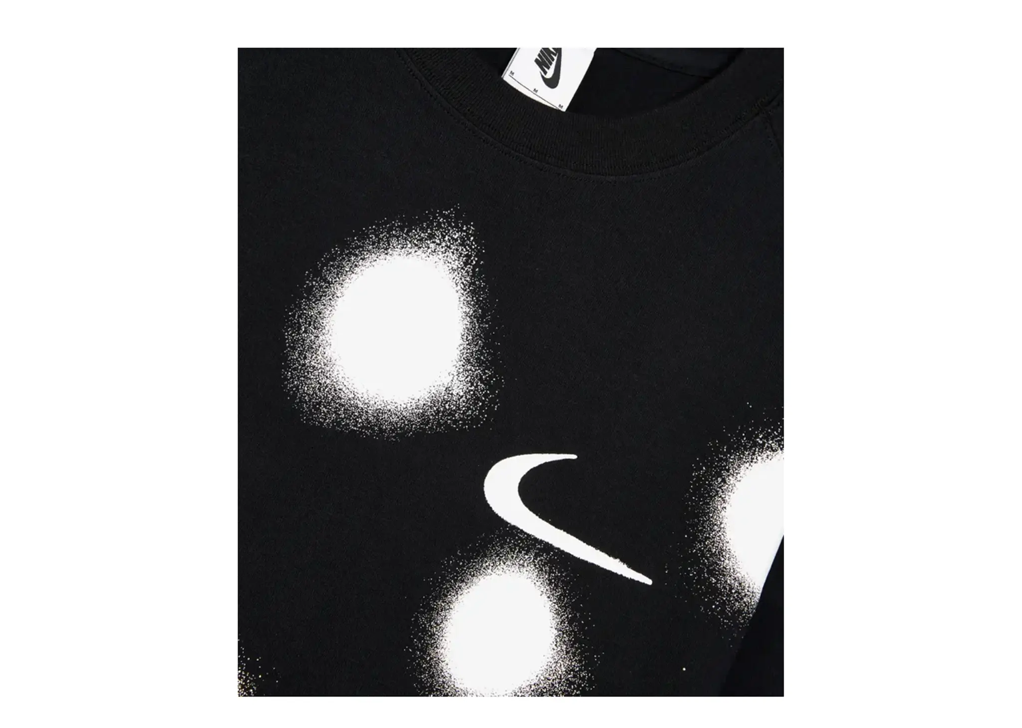Off-White x Nike Spray Dot T-shirt Black - photo 3