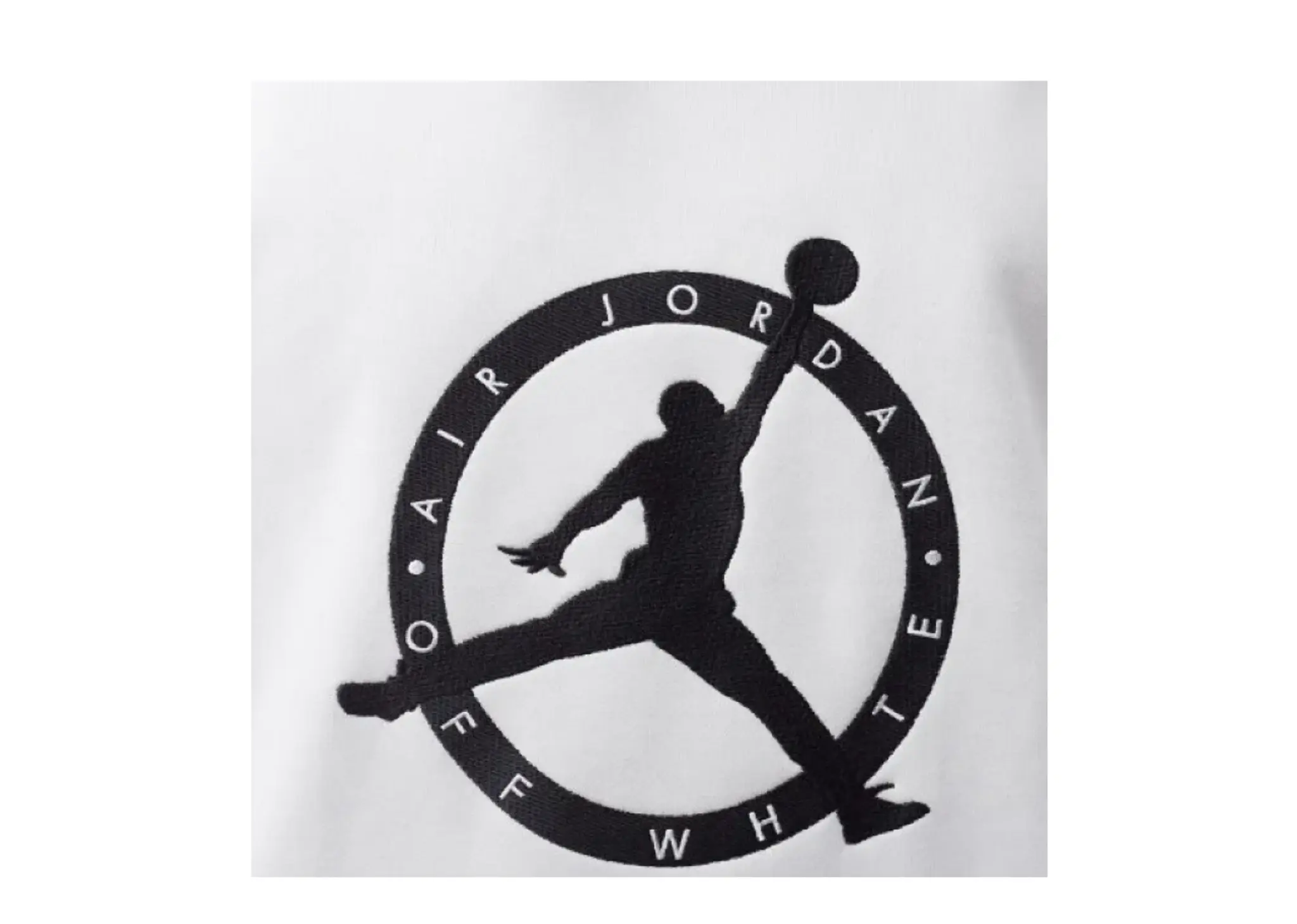 Off-White x Jordan Hoodie White (Asia Sizing) - photo 4