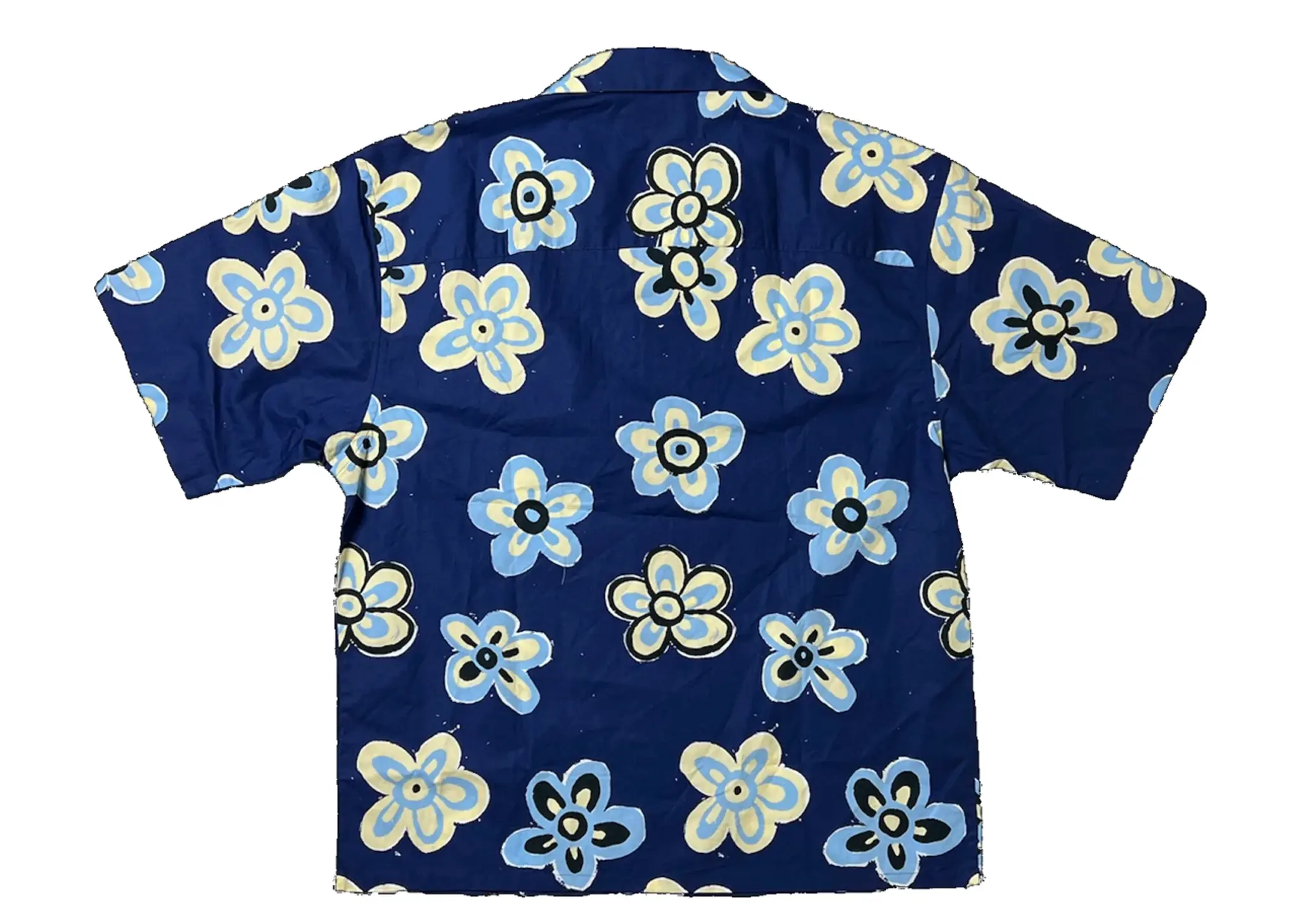Uniqlo x MARNI Oversized Open Collar Shirt Blue (Asia Sizing) - photo 2