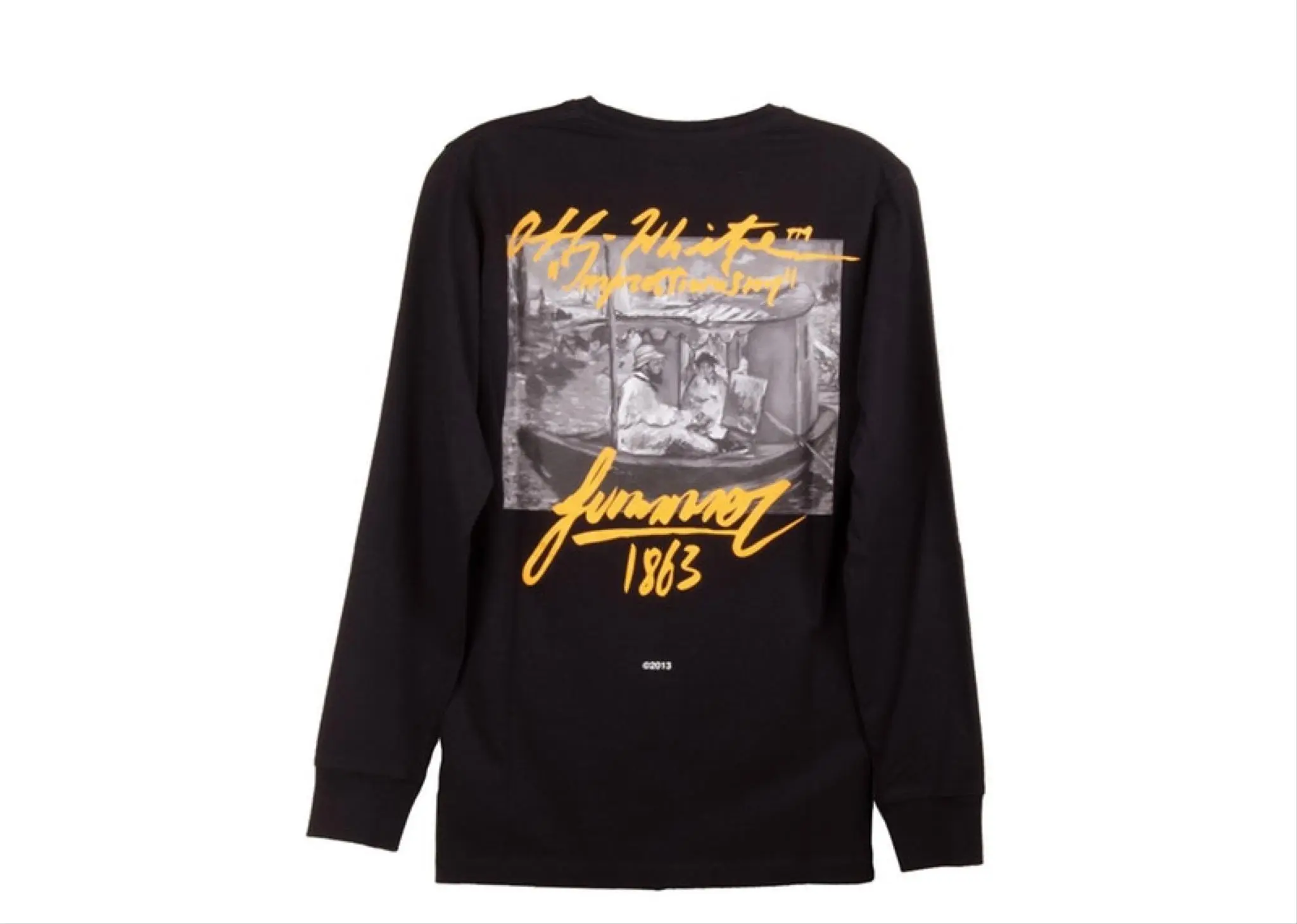 Off-White Summer Graphic Print L/S T-Shirt  - photo 2