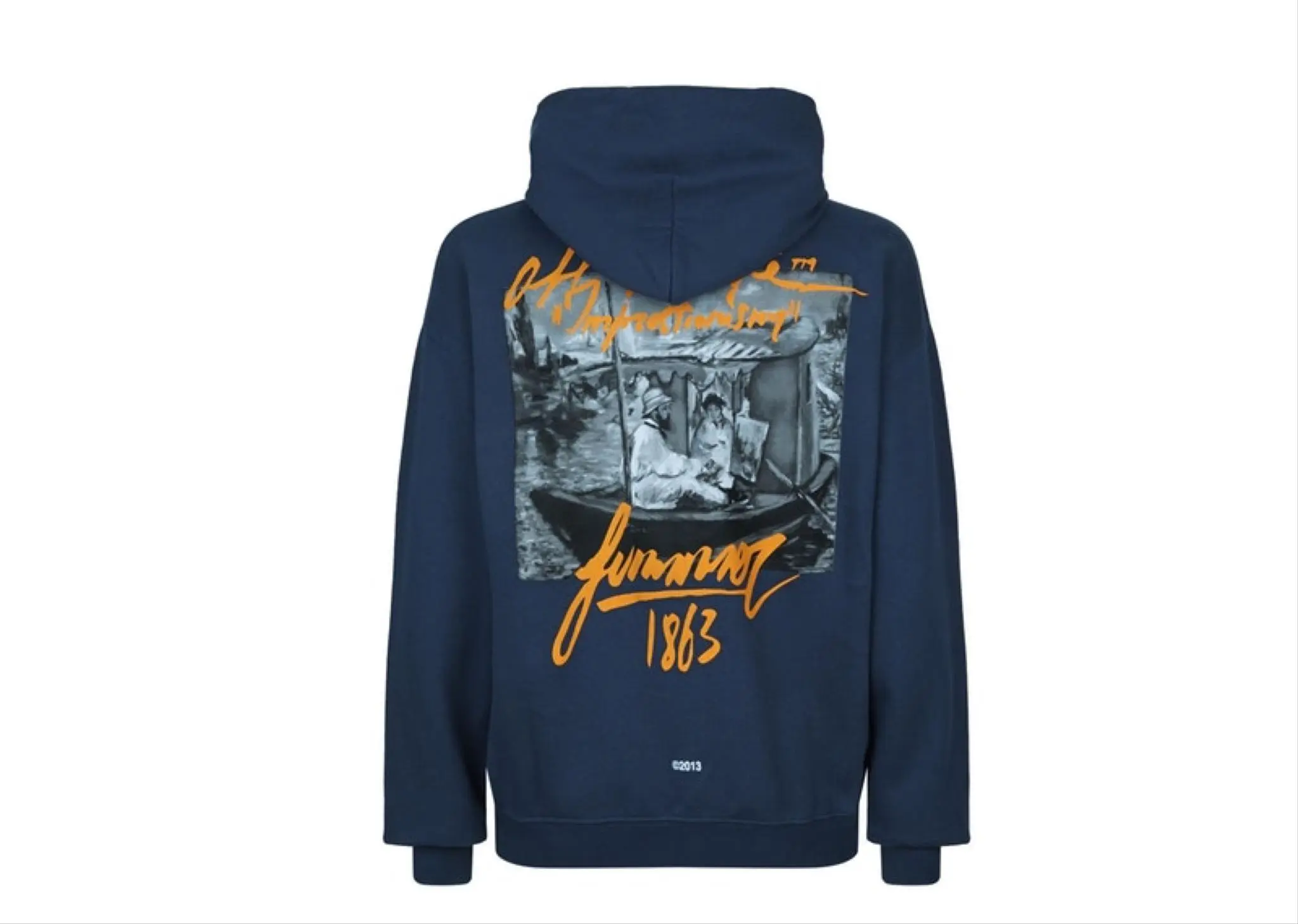 Off-White Summer Graphic Print Hoodie - photo 2
