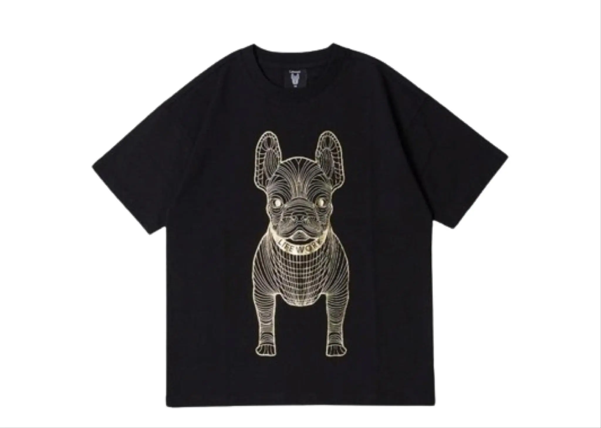 Lifework Big Gold Radog Tee Black