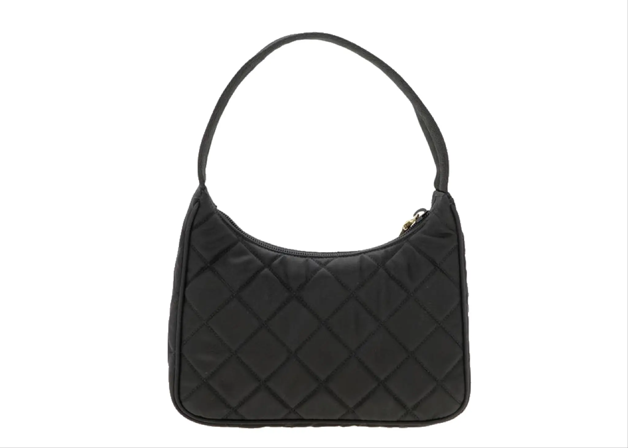 Prada Hobo Mini Quilted Nylon Shoulder Bag - photo 2
