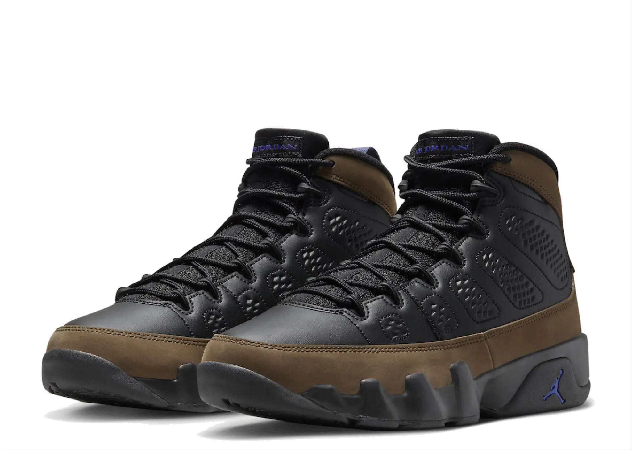 Jordan 9 Retro Light Olive Concord - photo 2
